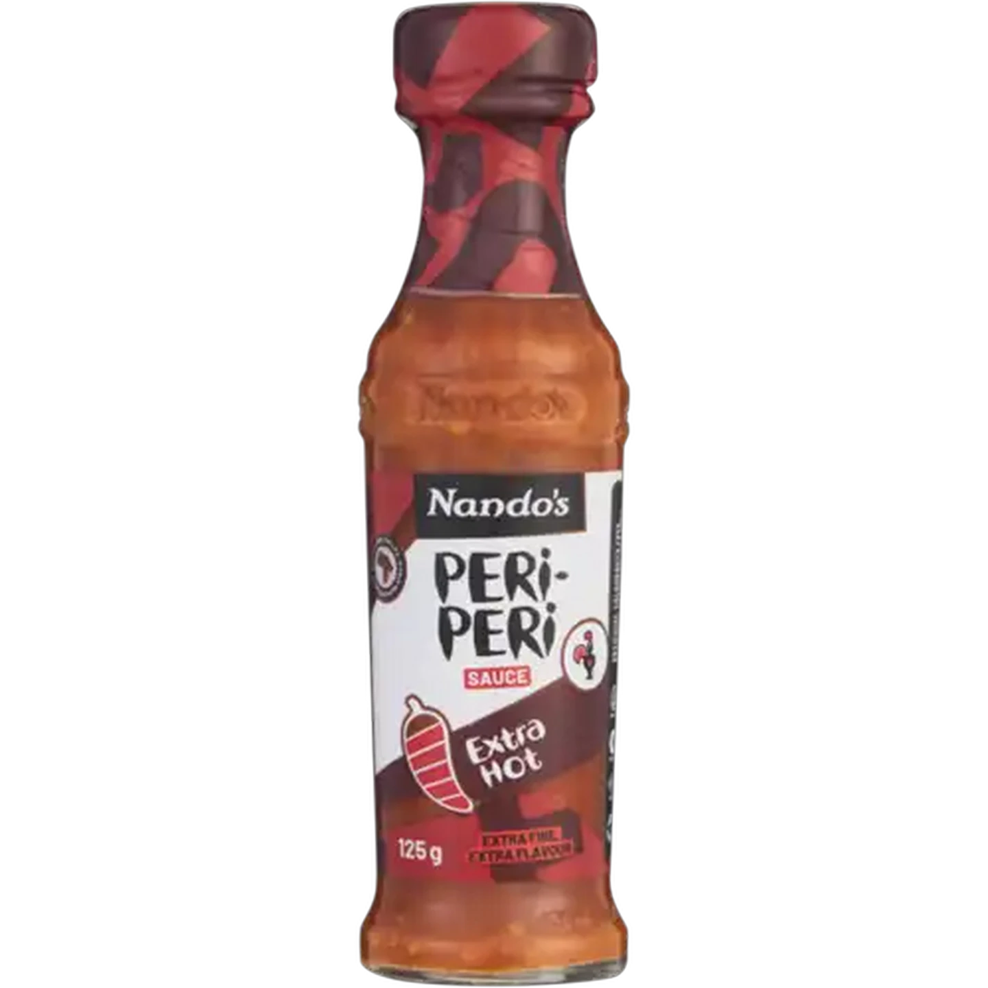 Image of Nando's Extra Hot Peri-Peri Sauce 125ml
