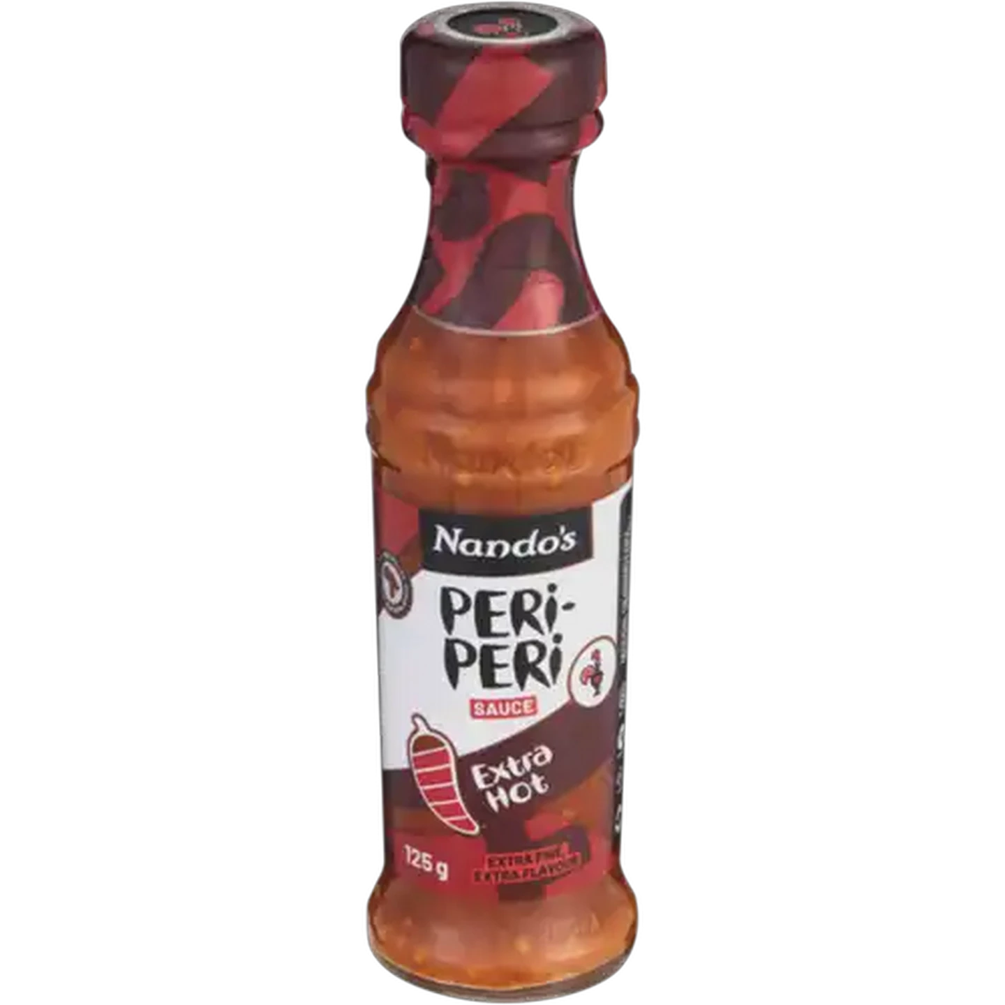 Image of Nando's Extra Hot Peri-Peri Sauce 125ml