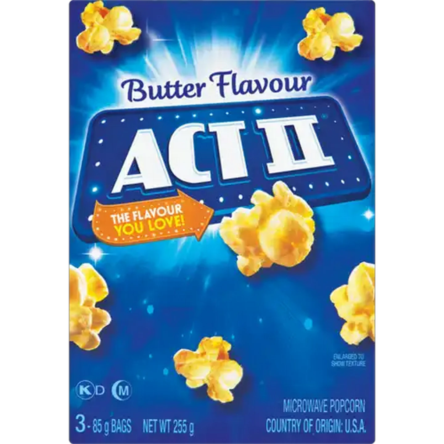 Image of ACT II Butter Flavoured Microwave Popcorn Pack 252g