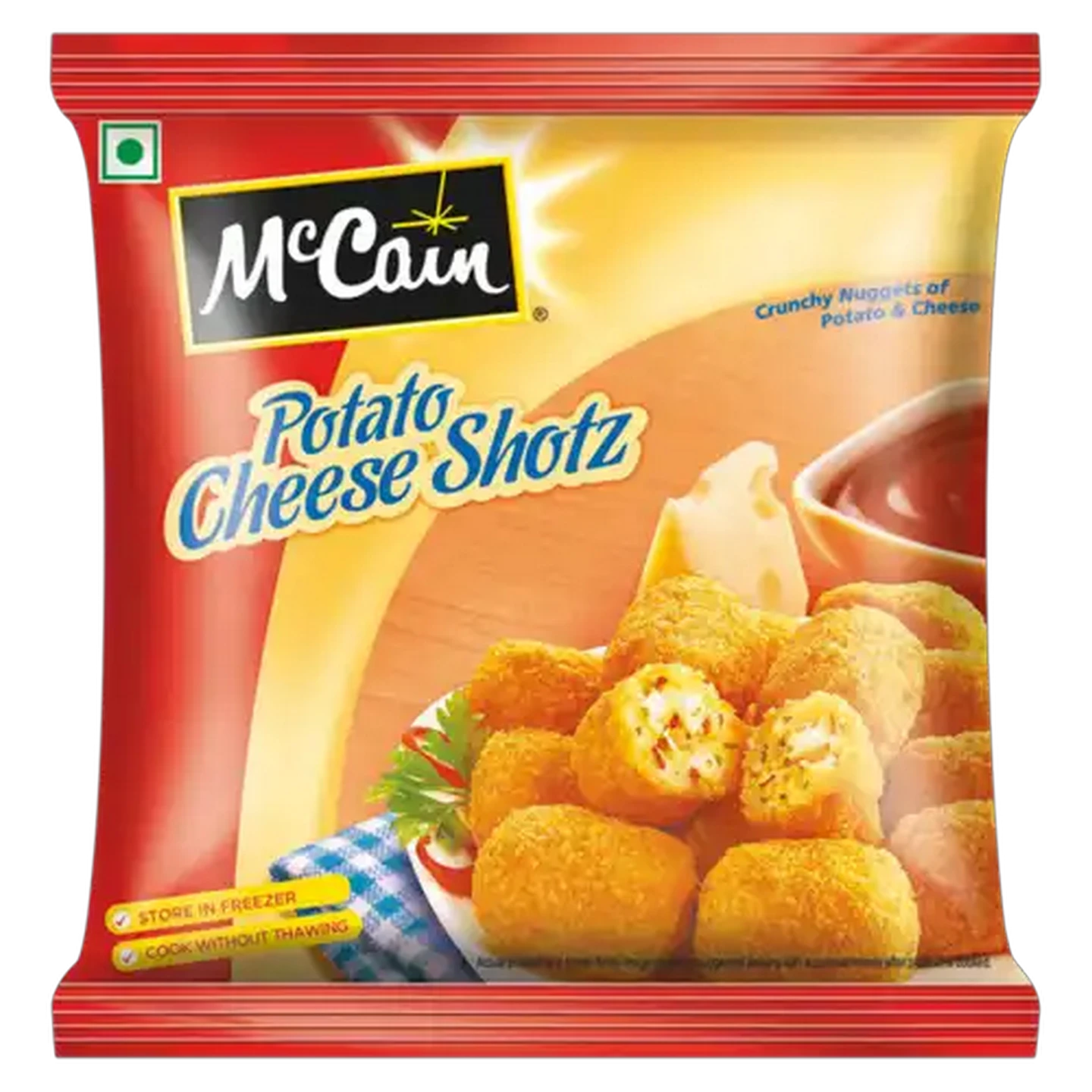 Image of McCain Frozen Potato Cheese Shotz 250g