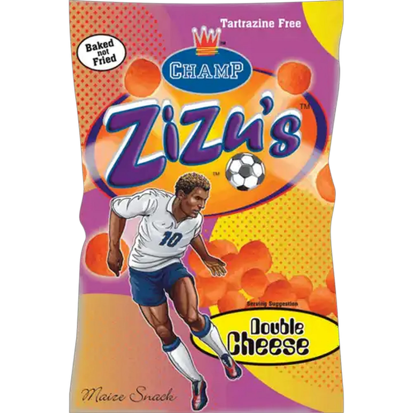 Image of Champ Zizu's Double Cheese Maize Snack 100g