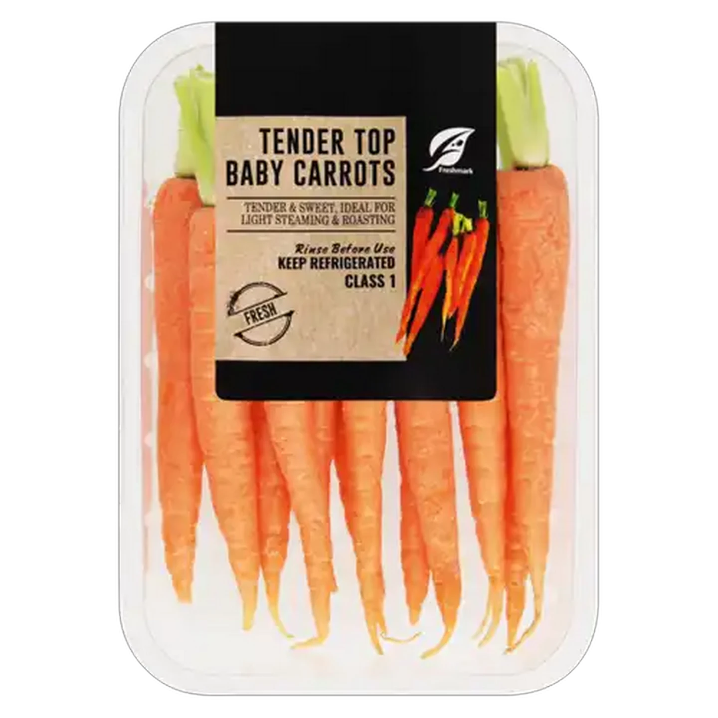 Image of Tender Top Baby Carrots 200g