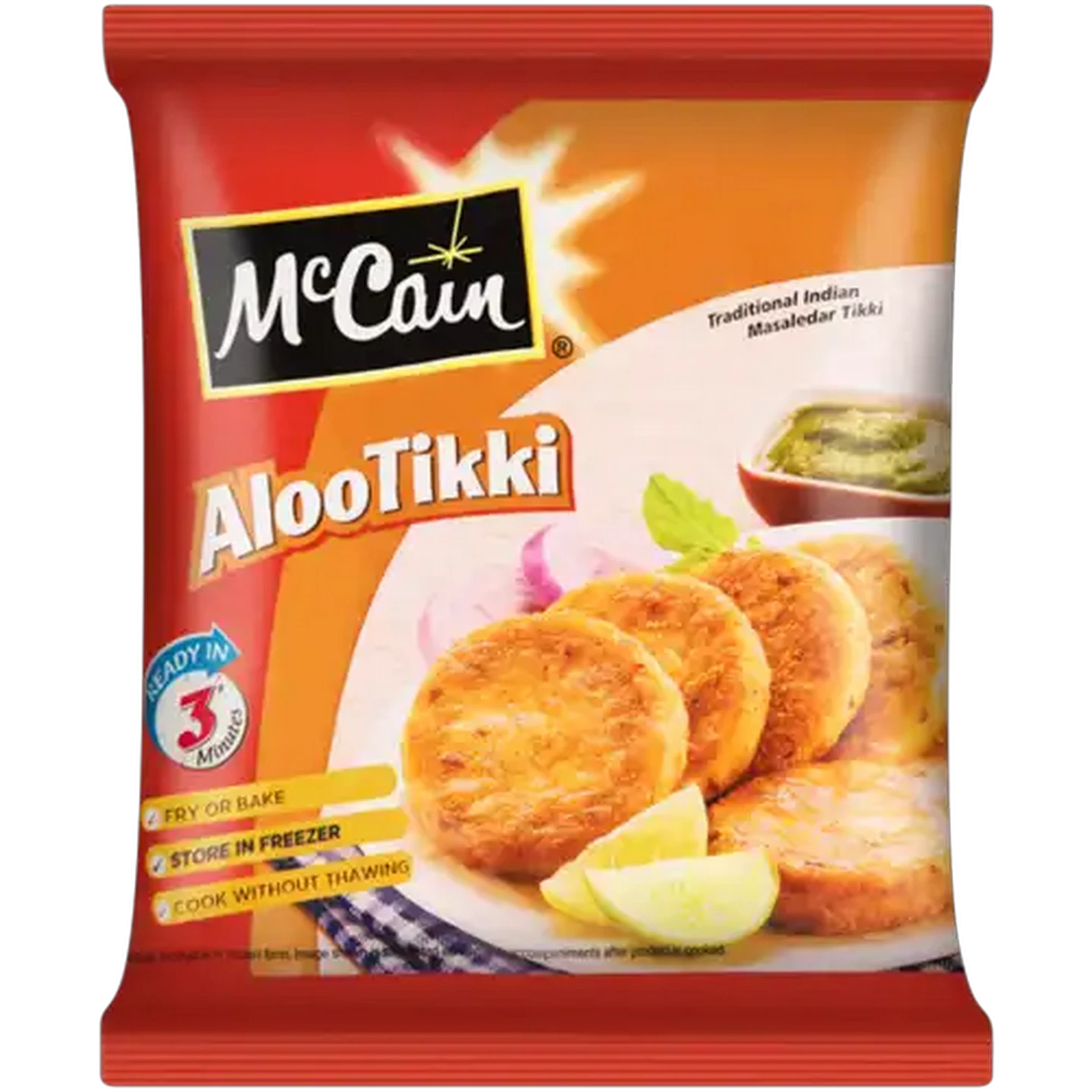 Image of McCain Frozen Aloo Tikki Patty 400g
