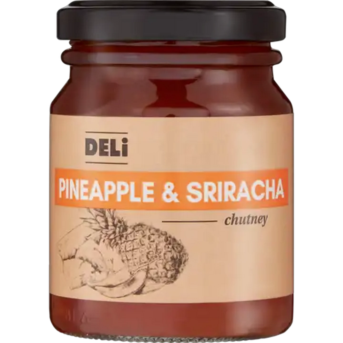 Image of Fresh Pineapple & Sriracha Flavoured Chutney 170g
