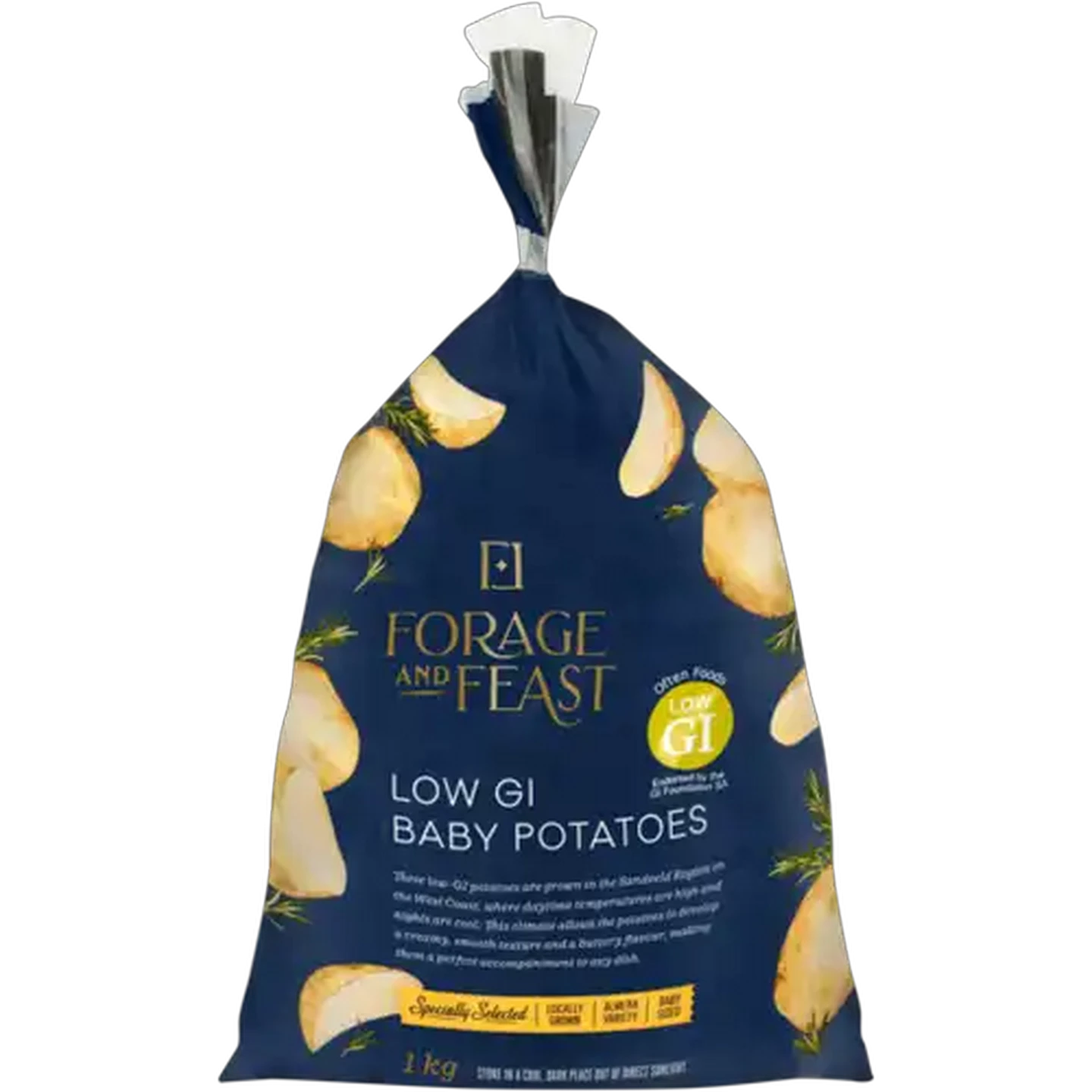 Image of Forage And Feast Low GI Baby Potatoes 1kg