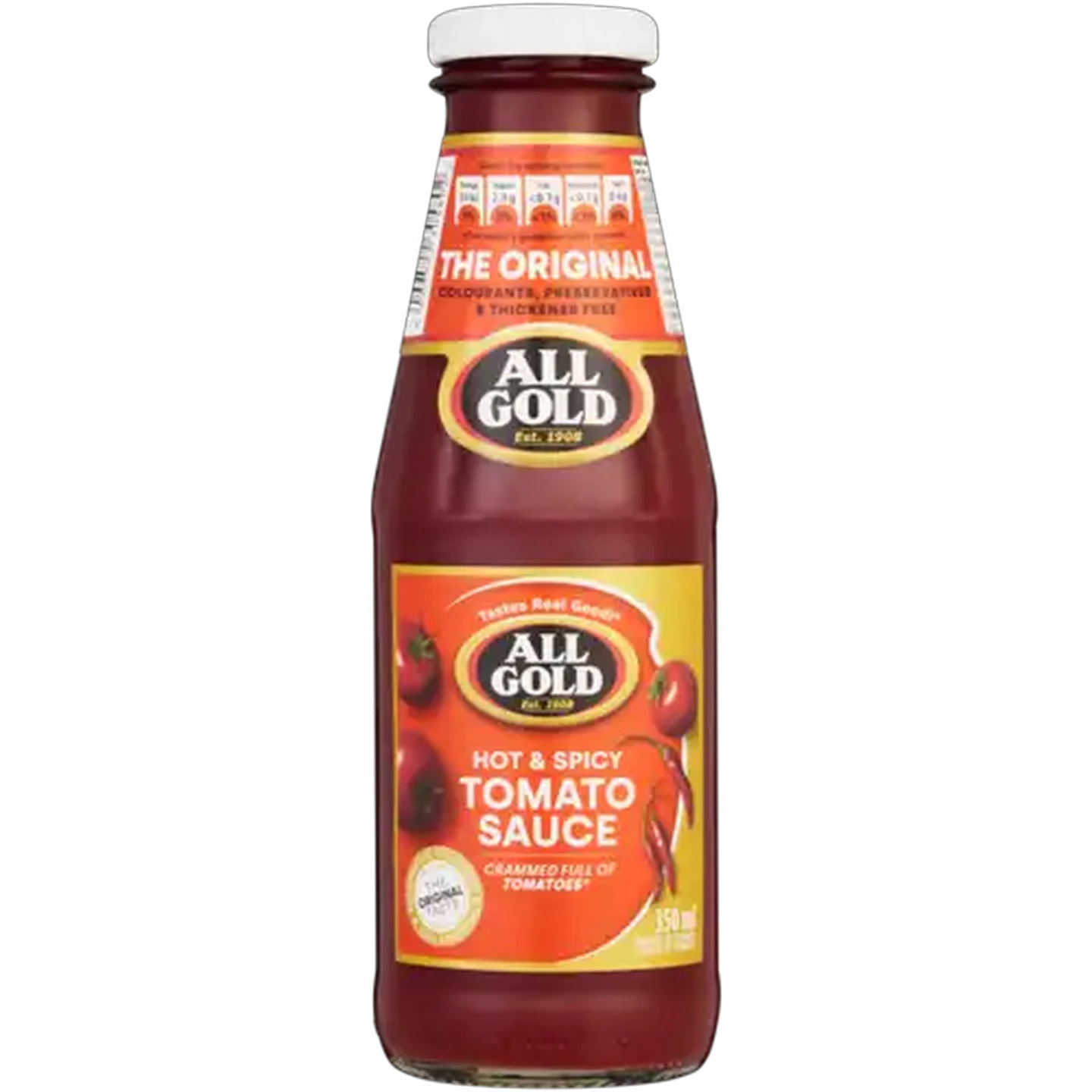 Image of ALL GOLD Hot & Spicy Tomato Sauce 350ml