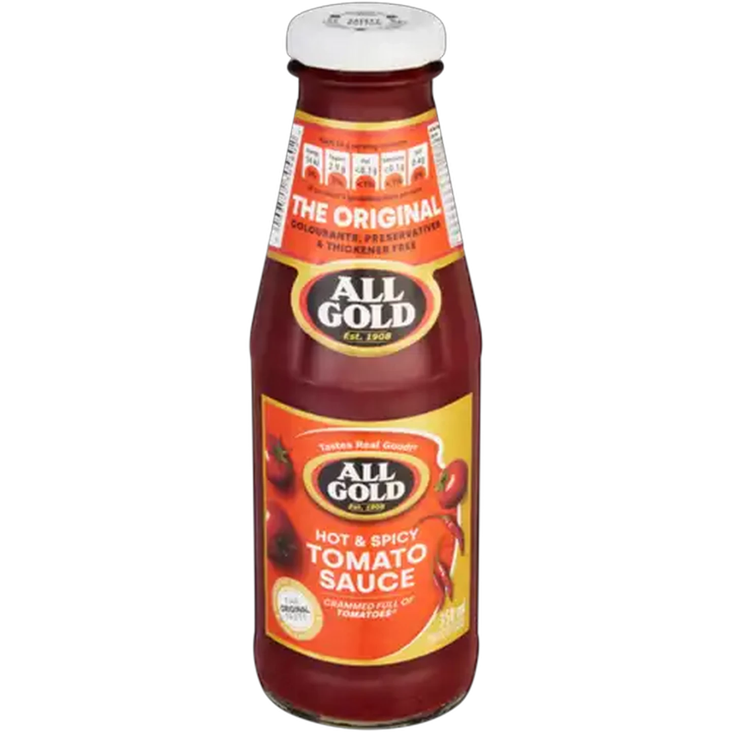 Image of ALL GOLD Hot & Spicy Tomato Sauce 350ml