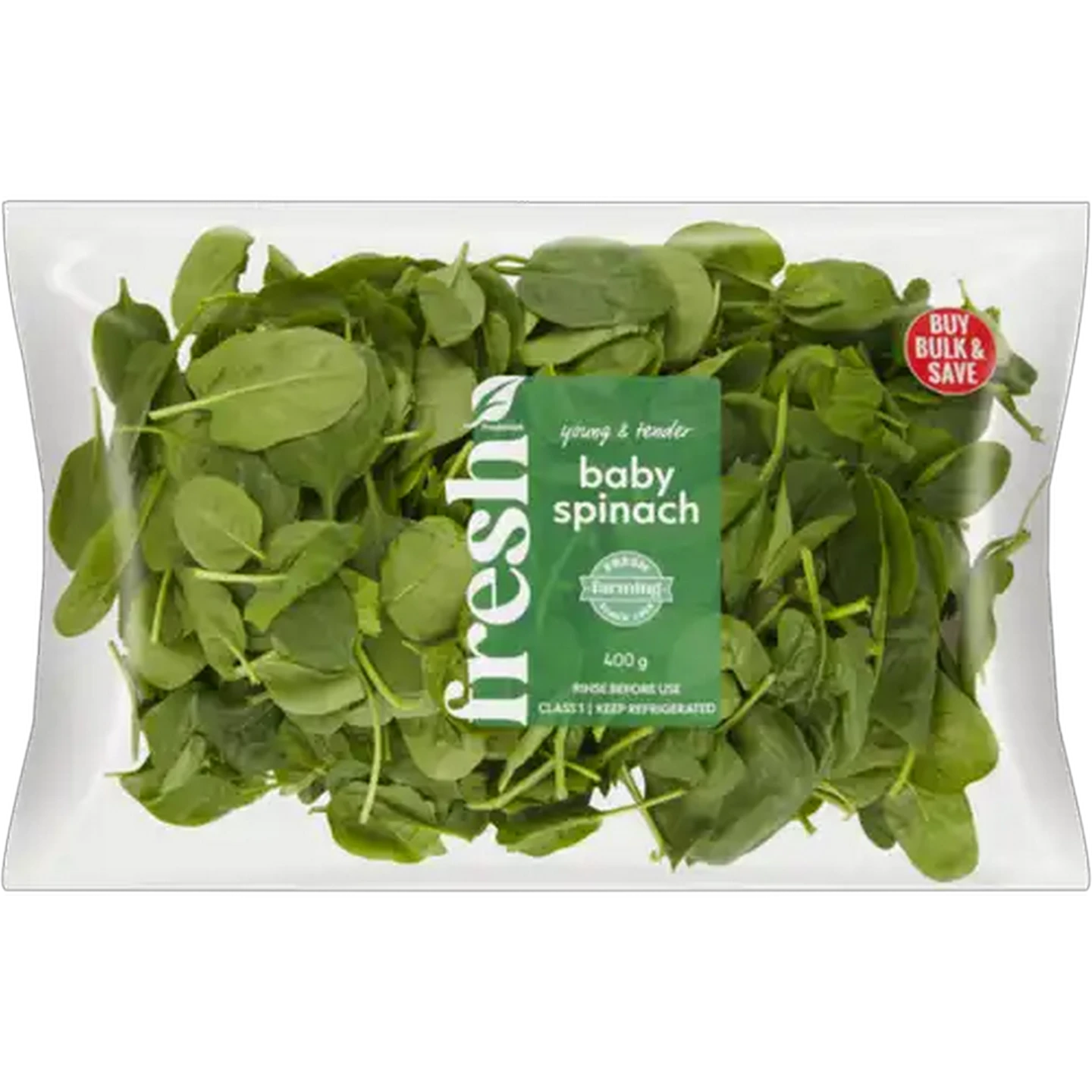 Image of Baby Spinach 400g