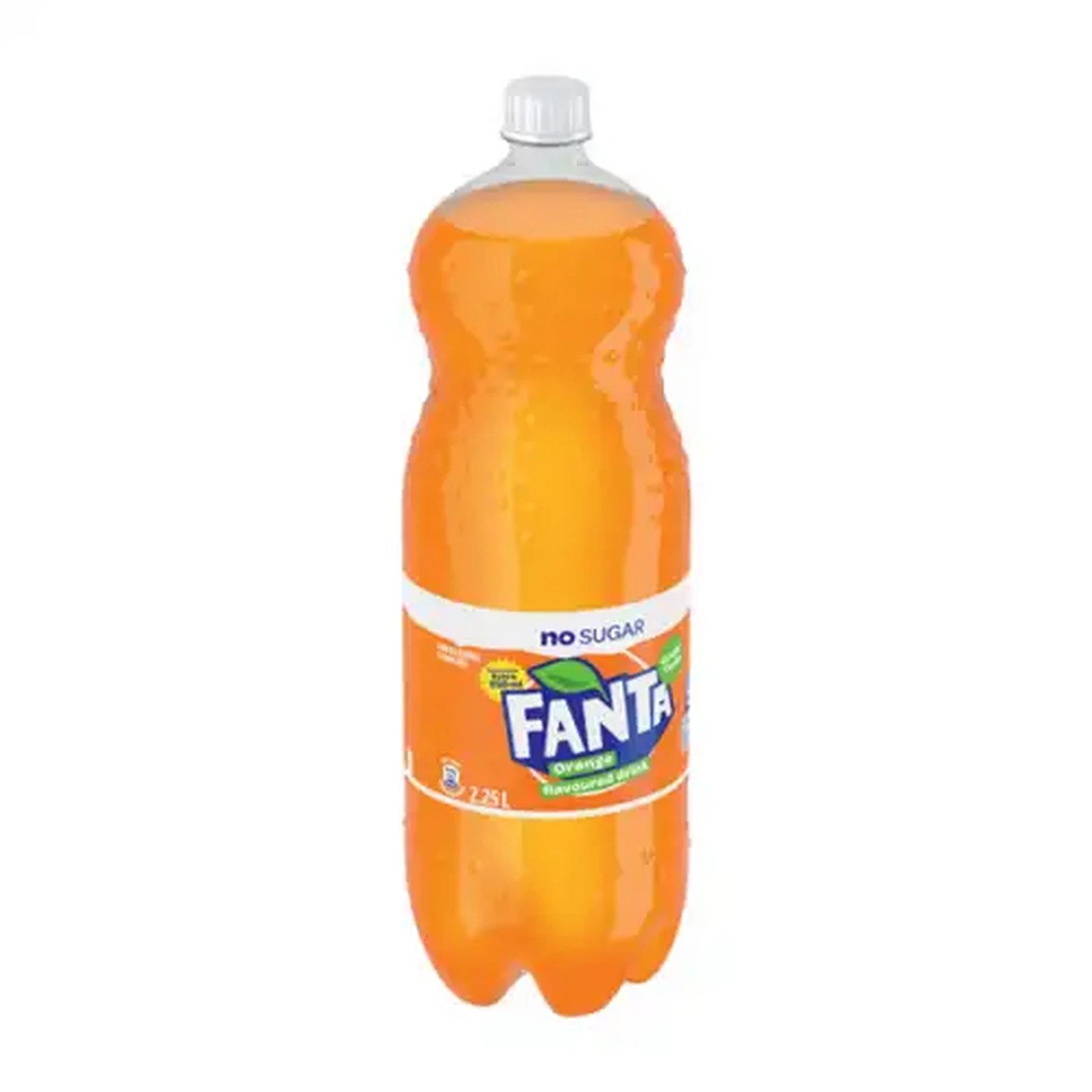 Image of Fanta Orange Flavoured No Sugar Sparkling Drink 2.25L