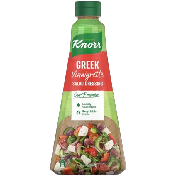 Knorr Vinaigrette Greek Salad Dressing 340ml