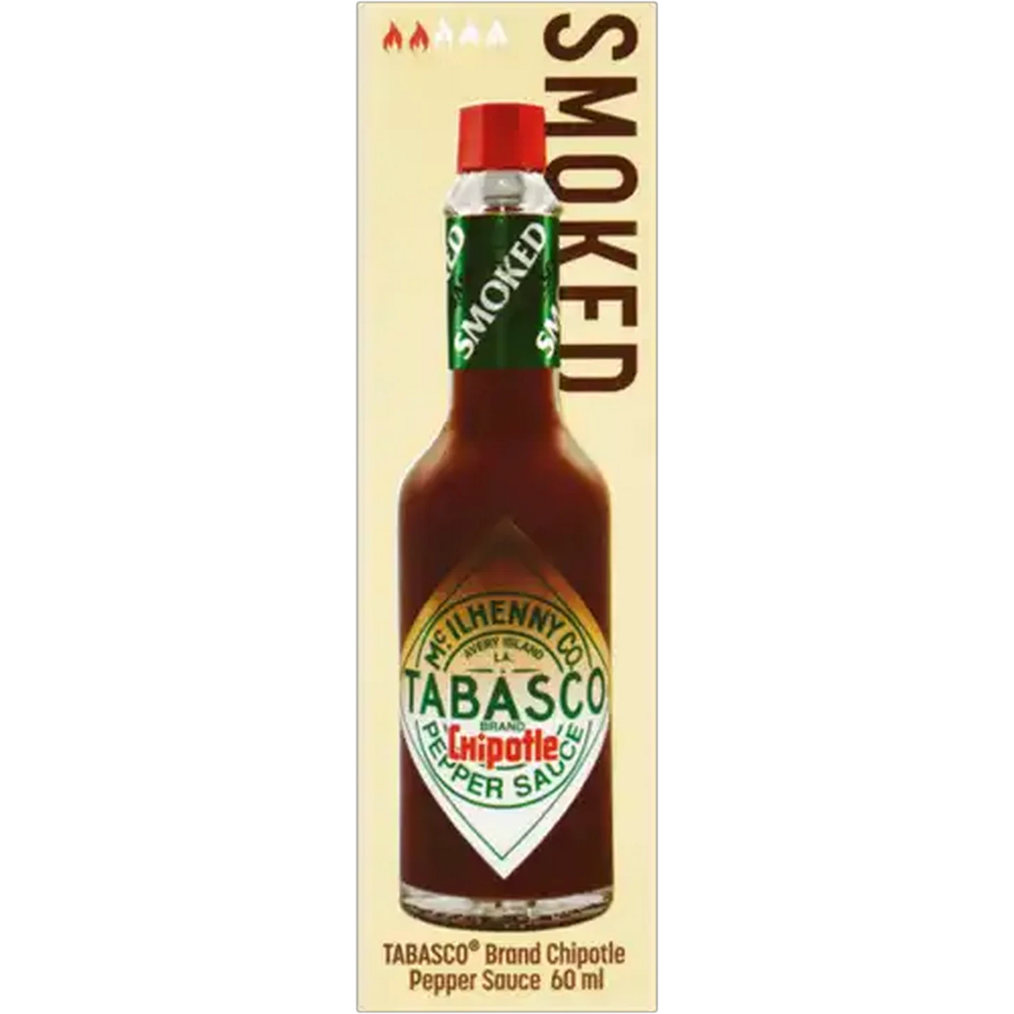 Image of TABASCO Smoked Chipotle Pepper Sauce 60ml