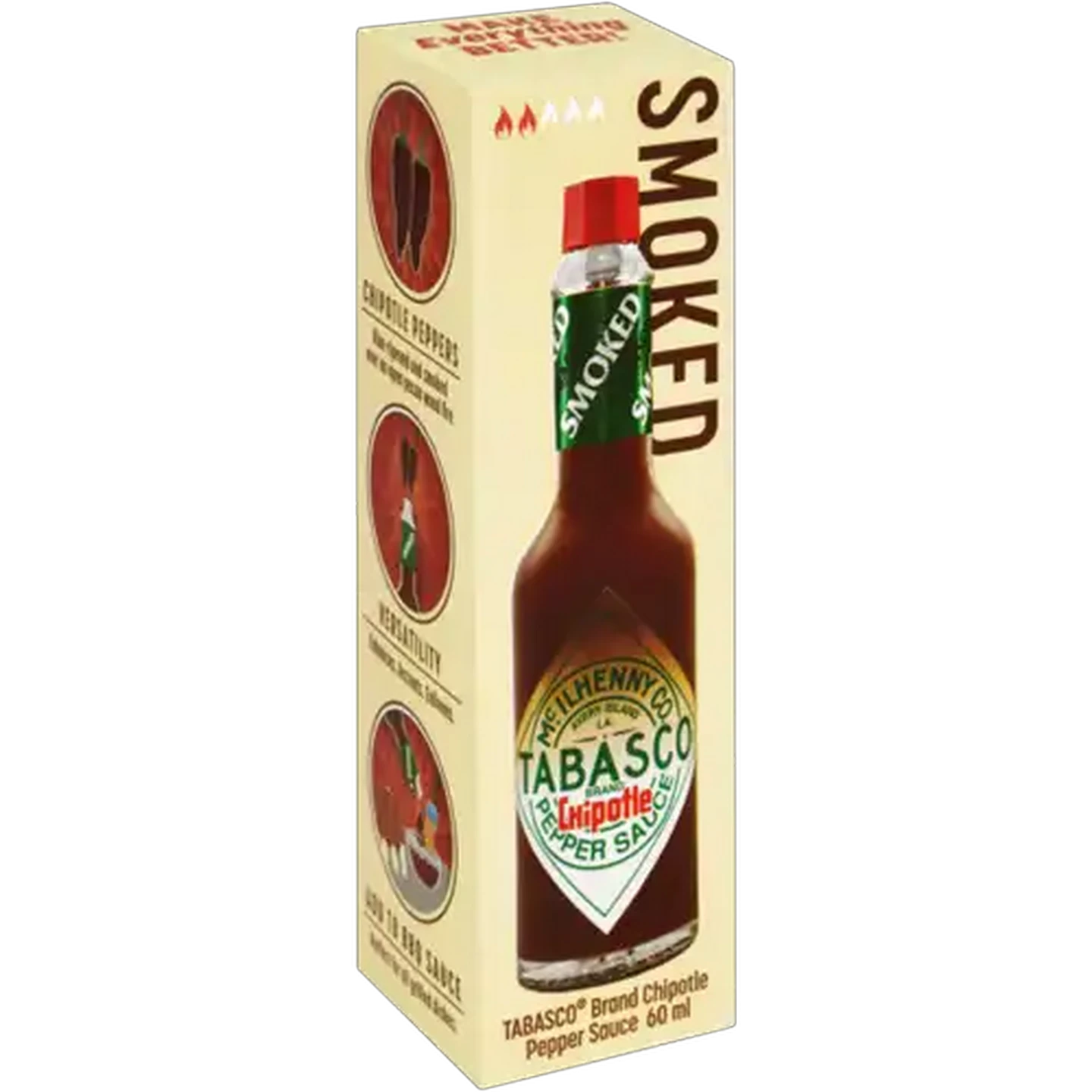 Image of TABASCO Smoked Chipotle Pepper Sauce 60ml