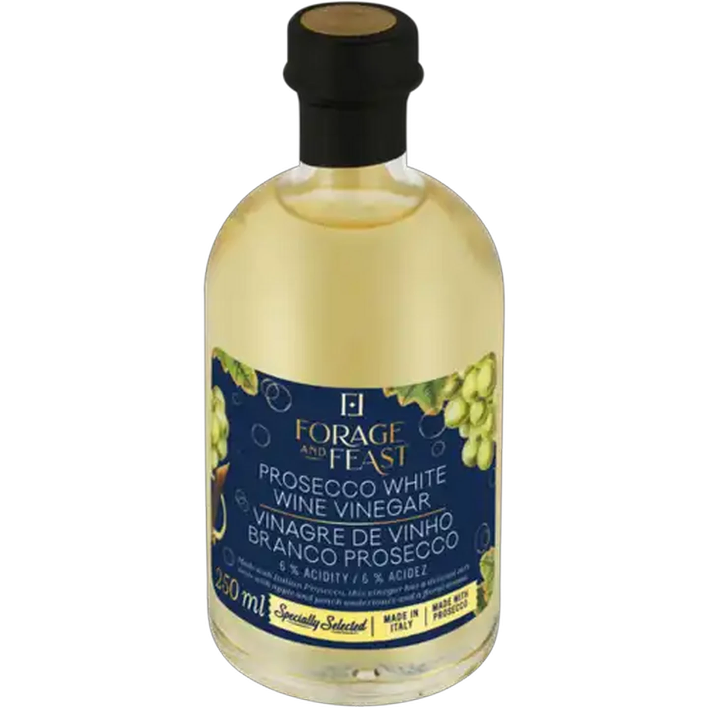 Image of Forage And Feast Prosecco White Wine Vinegar 250ml