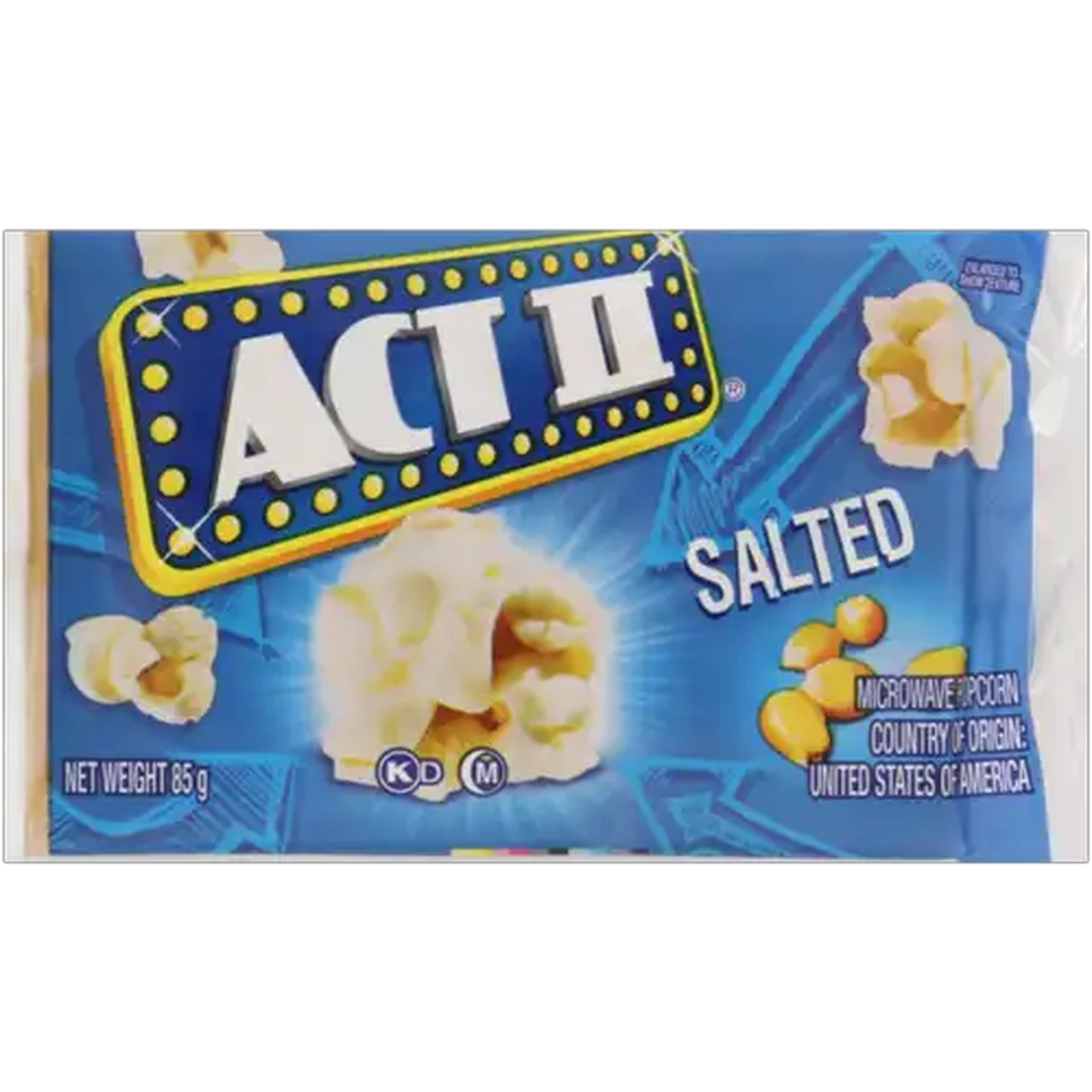 Image of ACT II Salted Microwave Popcorn 85g