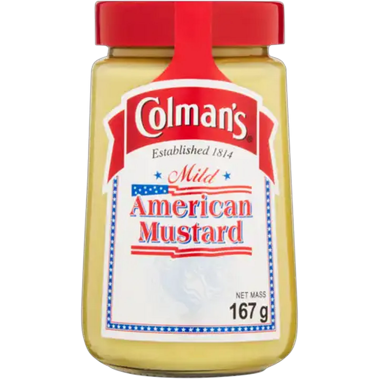 Image of Colman's Mild American Mustard 167g