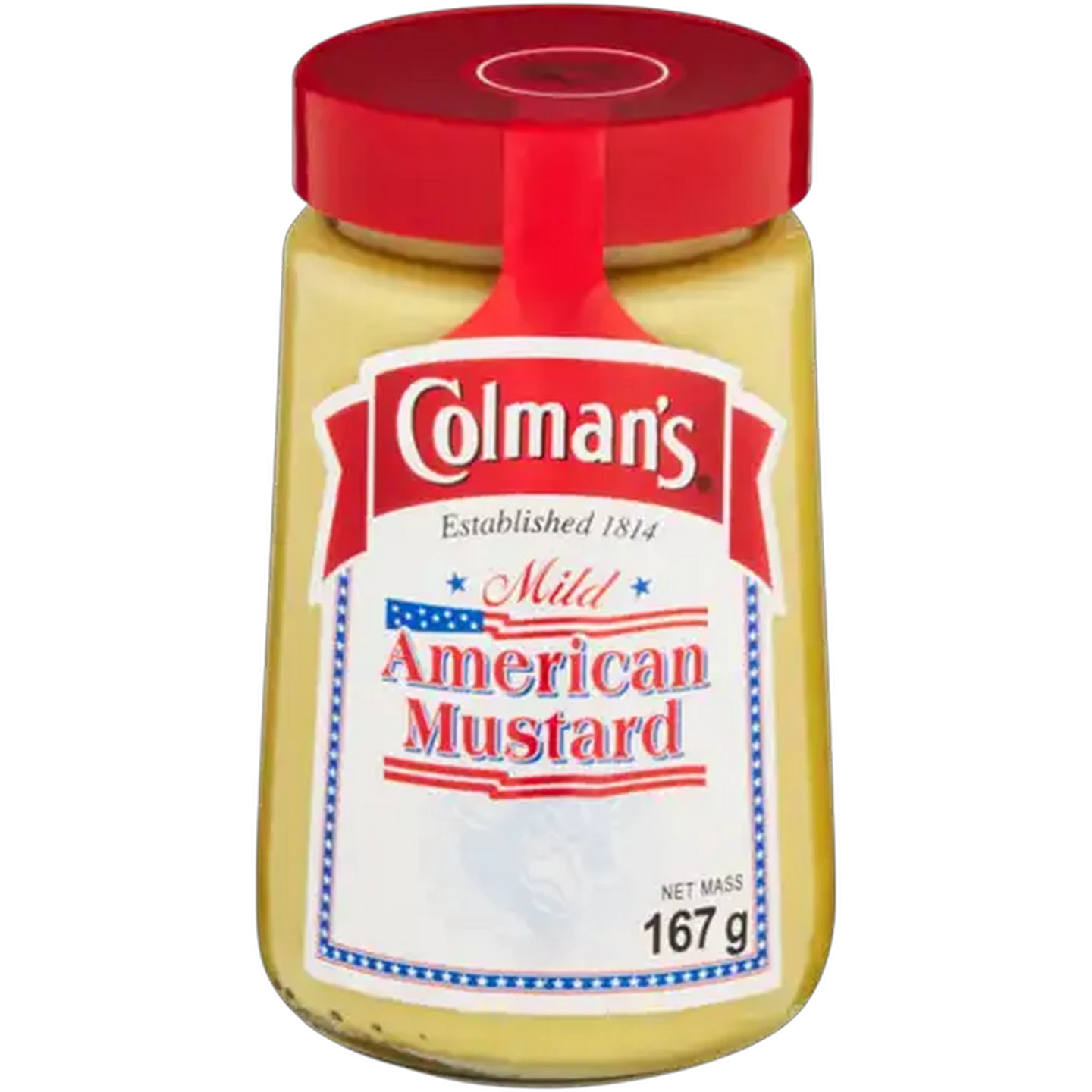 Image of Colman's Mild American Mustard 167g