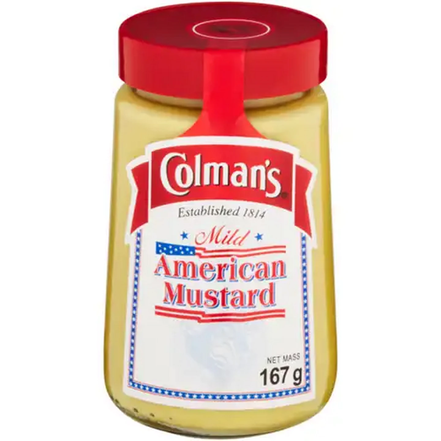 Image of Colman's Mild American Mustard 167g