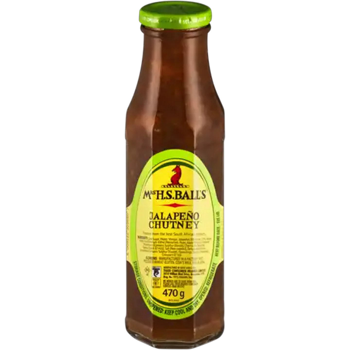 Image of Mrs H.S. Ball’s Chutney Jalapeno Chutney 470g