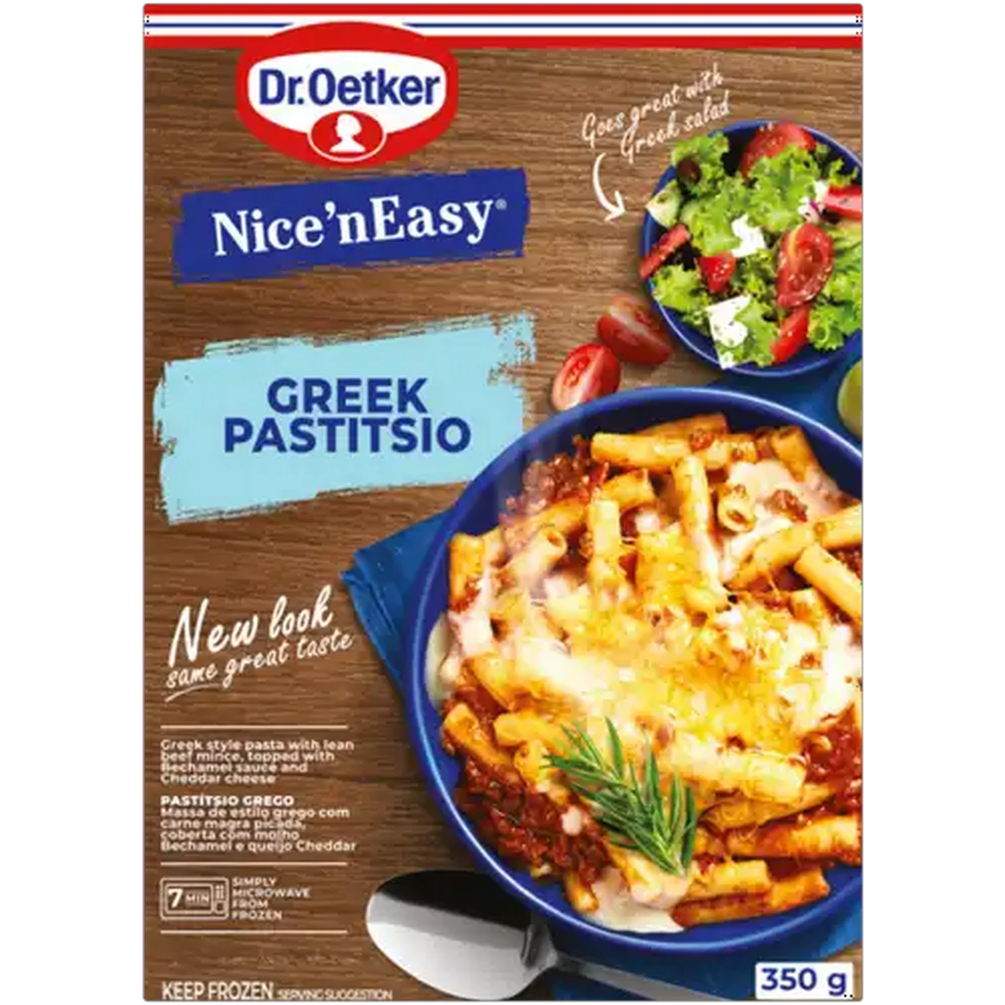 Image of Dr. Oetker Nice 'n Easy Frozen Greek Pastitsio 350g