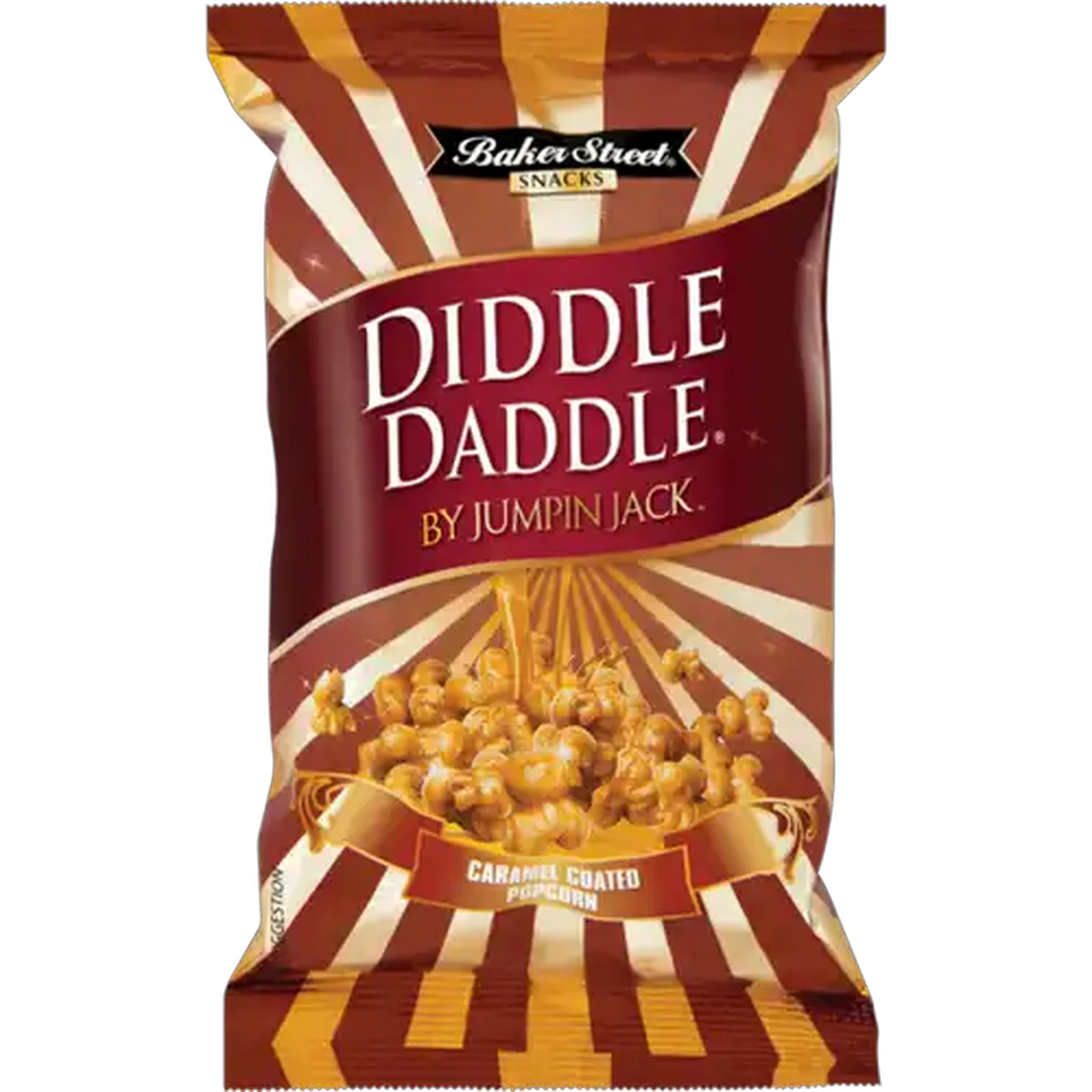 Image of Diddle Daddle Caramel Coated Popcorn 150g