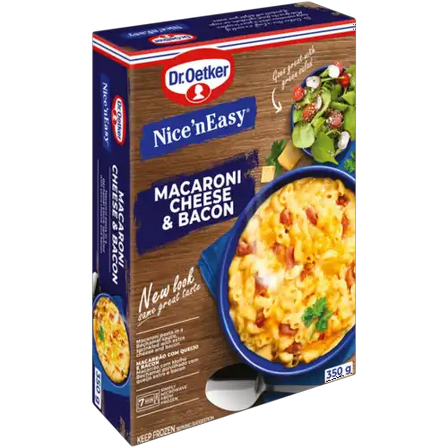 Image of Dr. Oetker Nice 'n Easy Frozen Macaroni Cheese & Bacon 350g