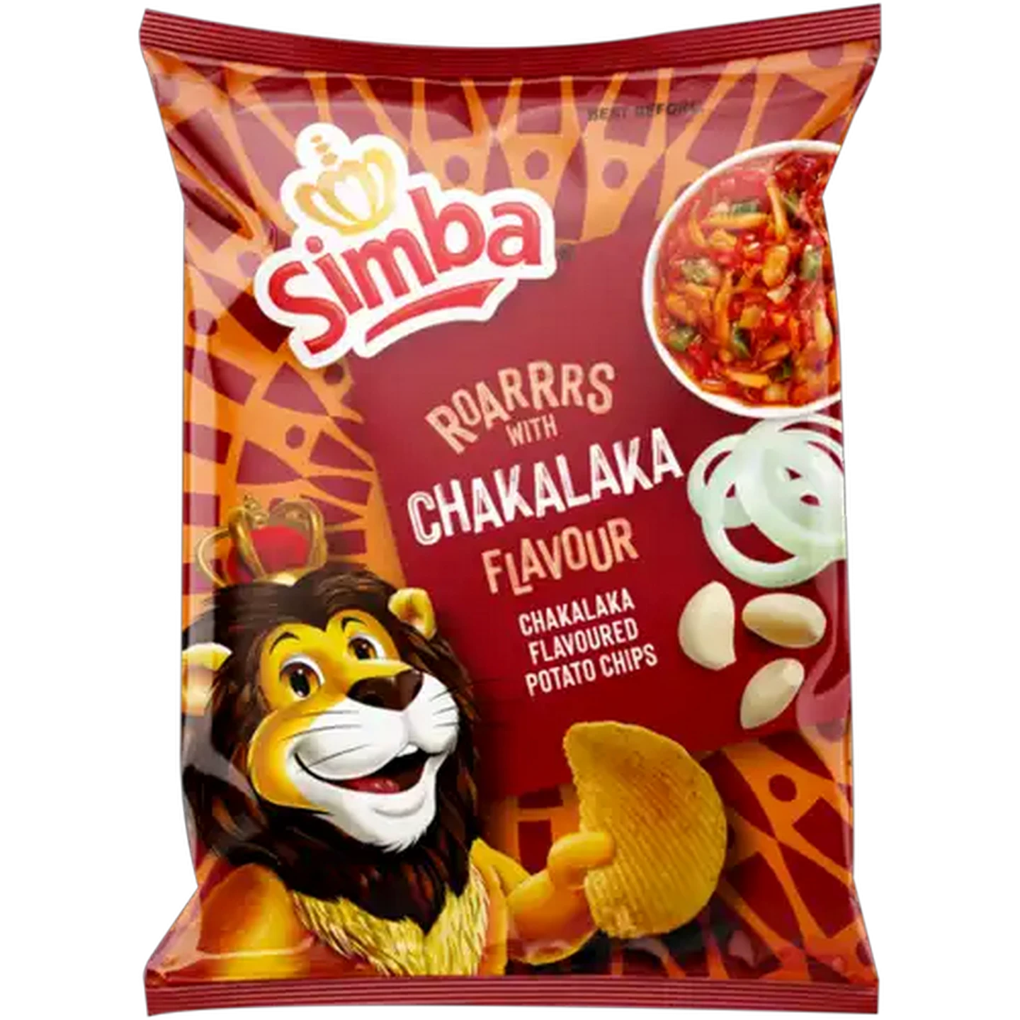 Image of Simba Chakalaka Flavoured Potato Chips 120g