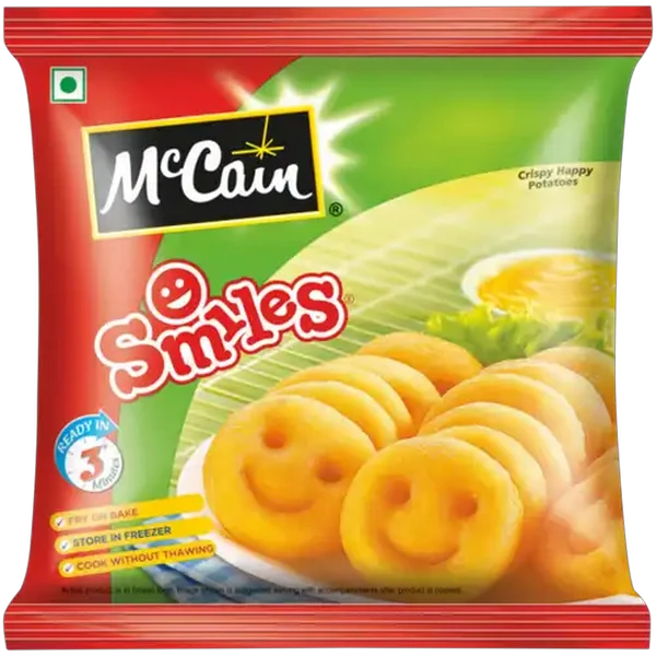McCain Frozen Smiles Crispy Happy Potatoes 415g
