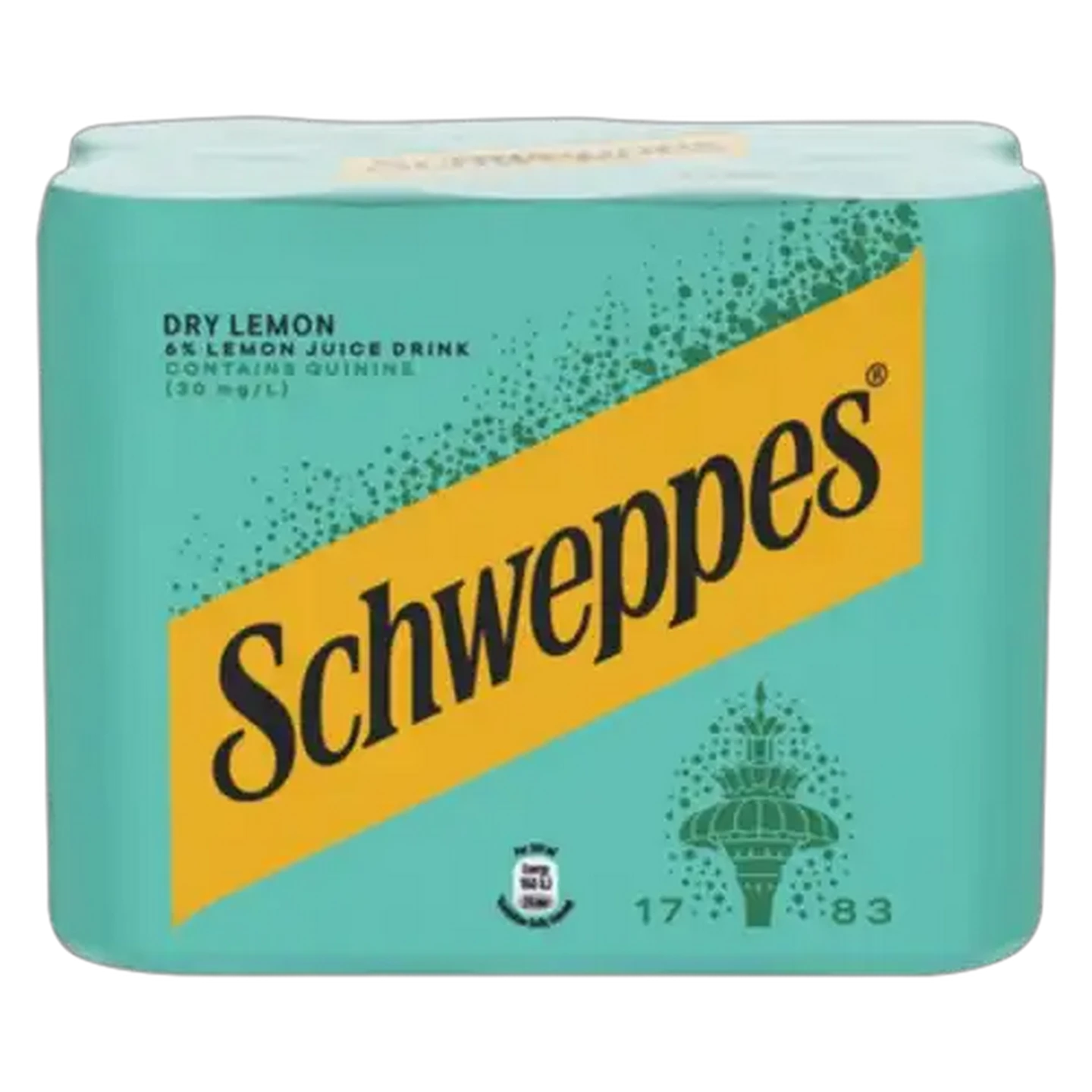 Image of Schweppes Dry Lemon Juice Drink 6 x 300ml