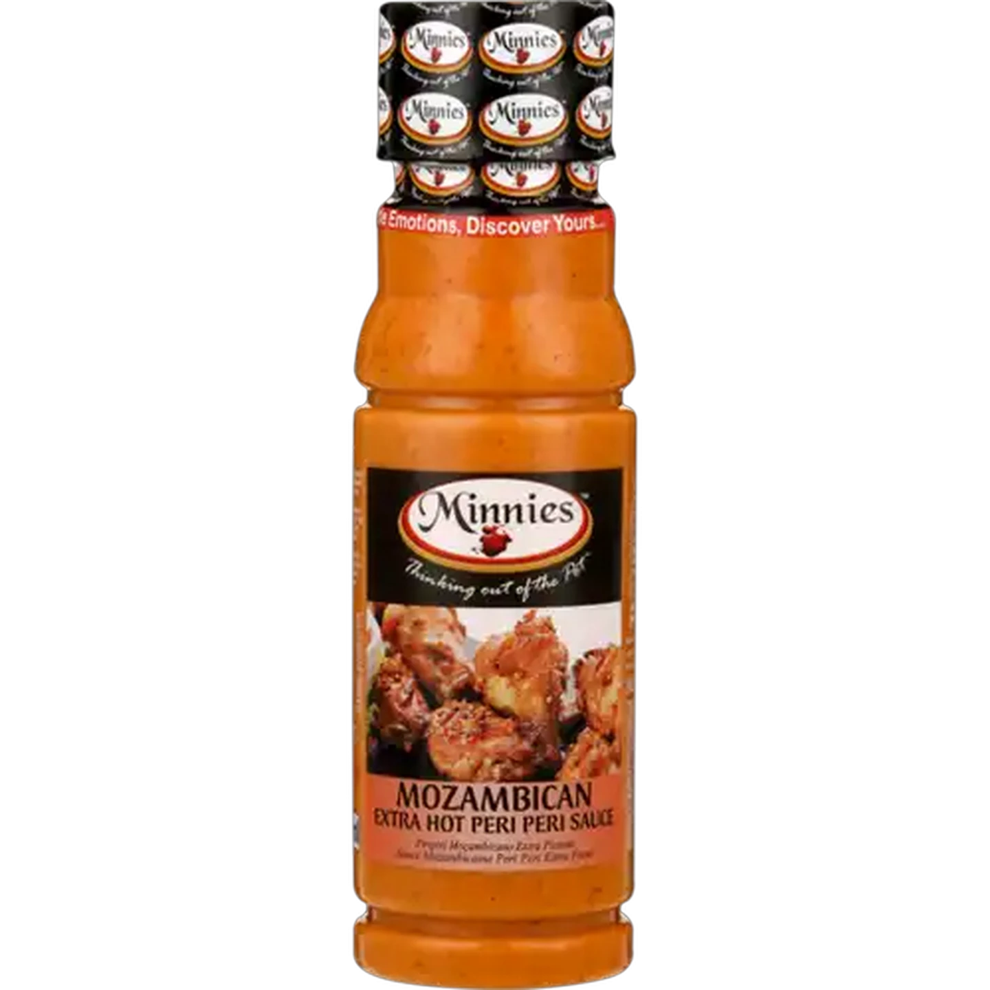 Image of Minnies Mozambican Extra Hot Peri-Peri Sauce 250ml