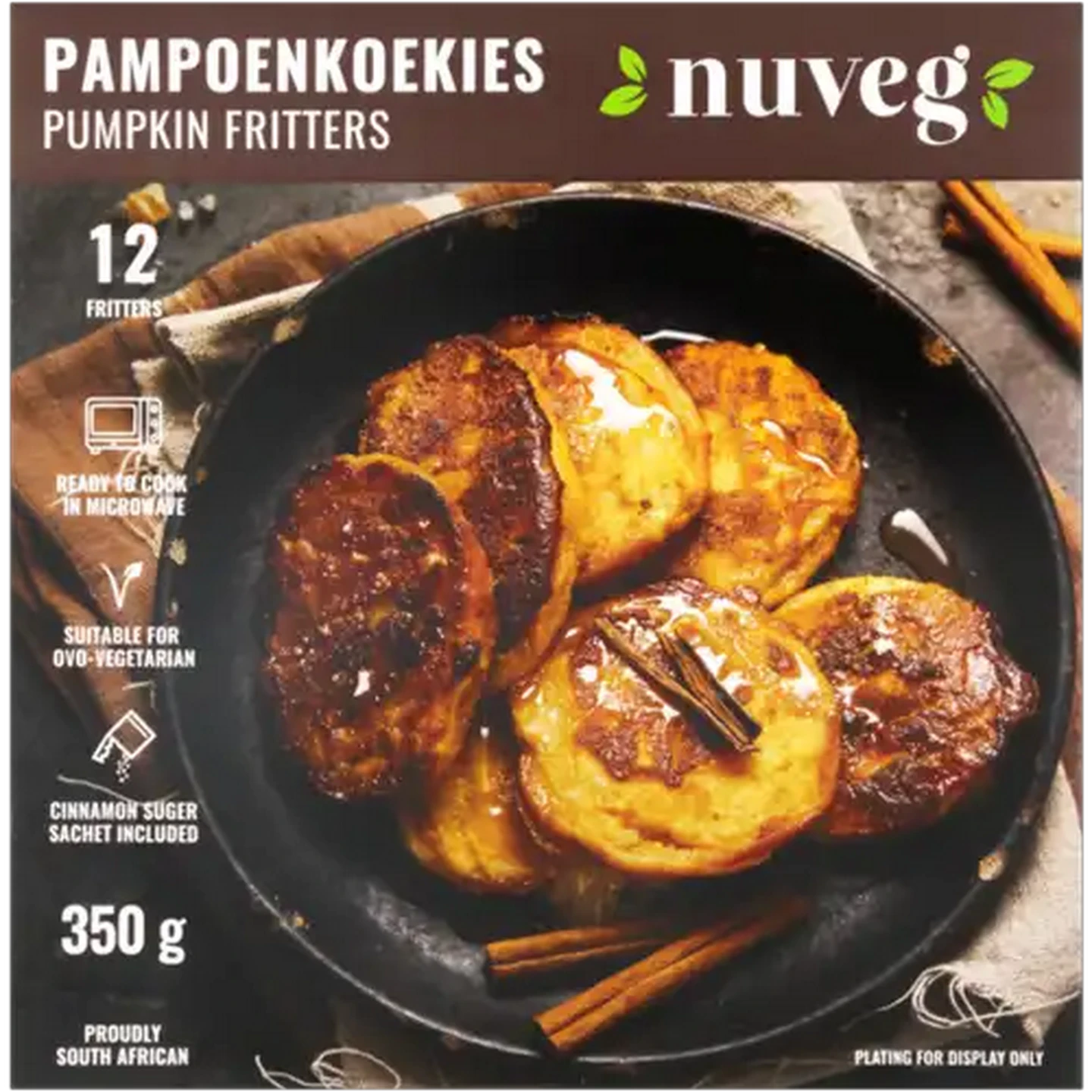 Image of Nuveg Frozen Pampoen Koekies 350g