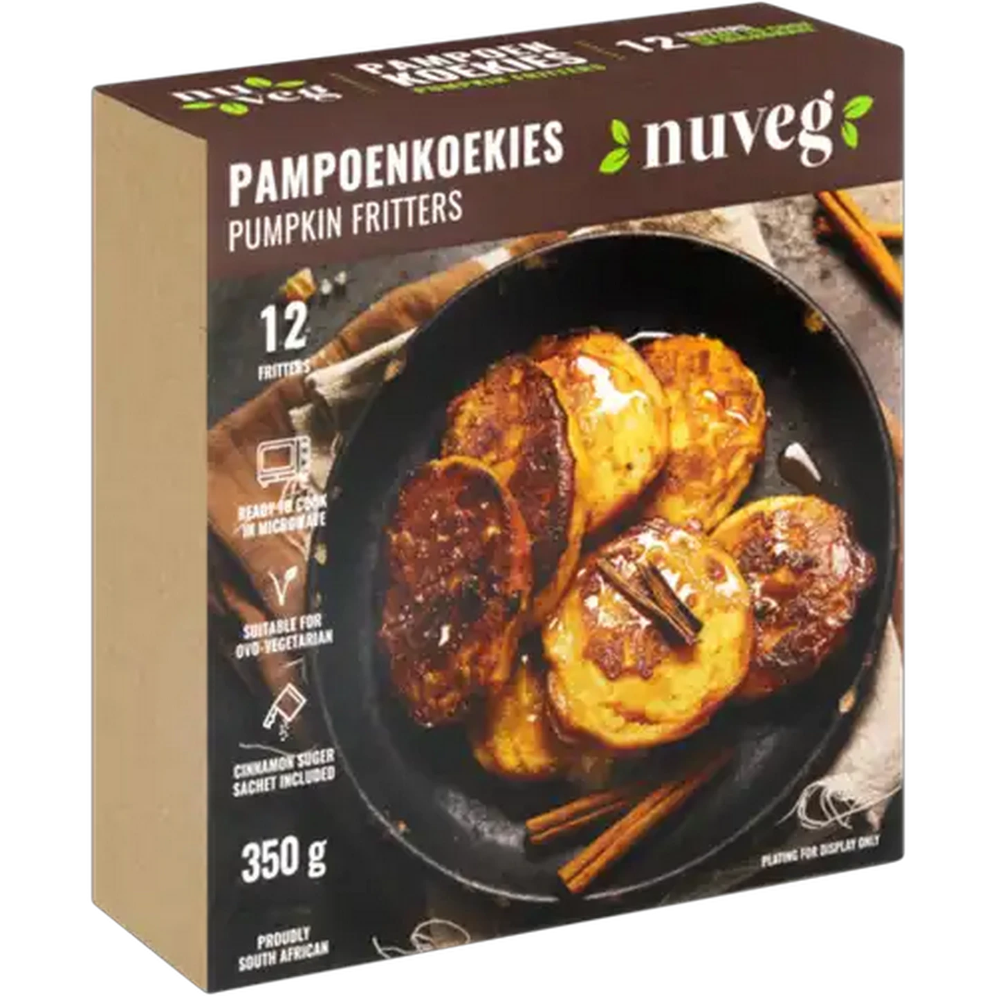 Image of Nuveg Frozen Pampoen Koekies 350g