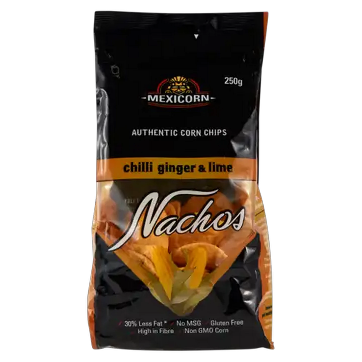 Image of Mexicorn Chilli Ginger & Lime Flavoured Nachos 250g