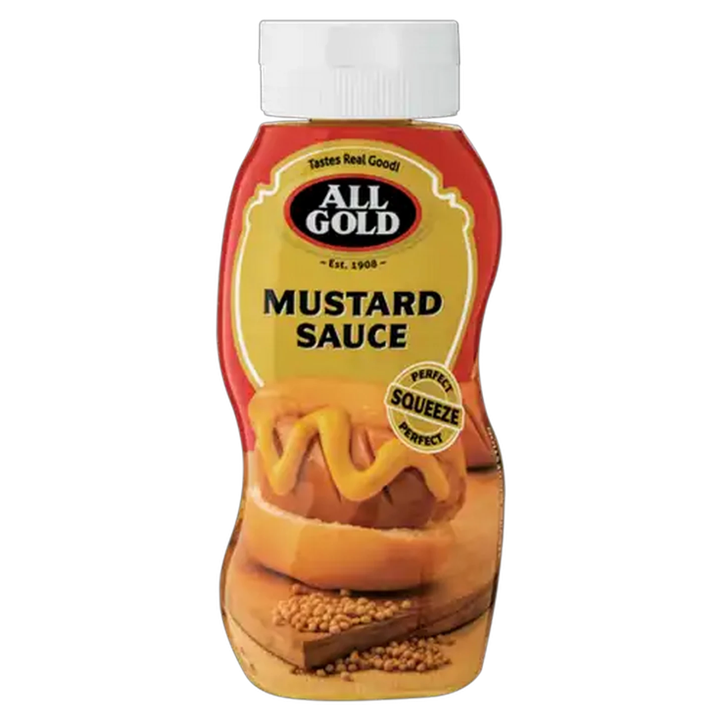 Image of ALL GOLD Mustard Sauce Squeeze Bottle 500ml