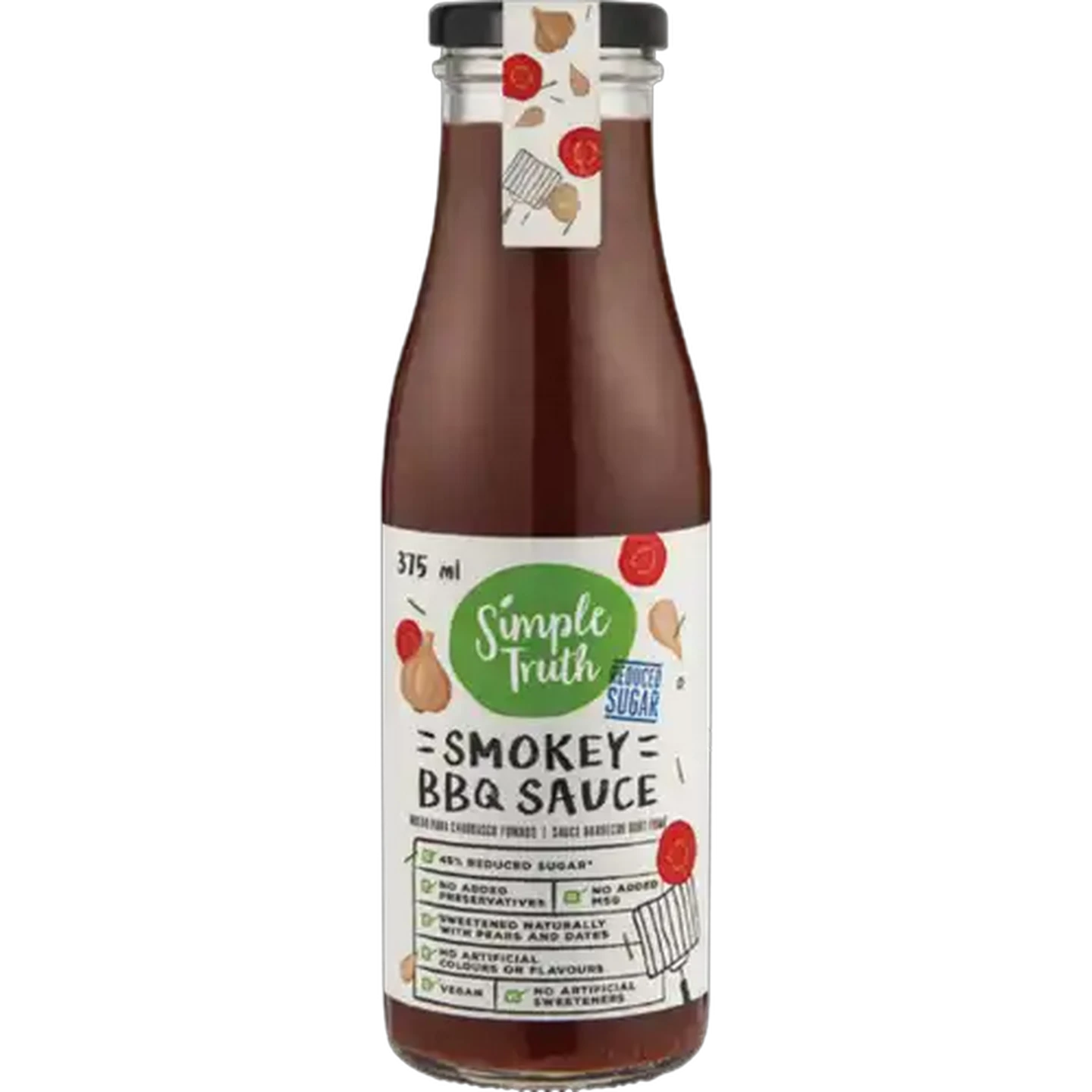 Image of Simple Truth Smokey BBQ Sauce 375ml