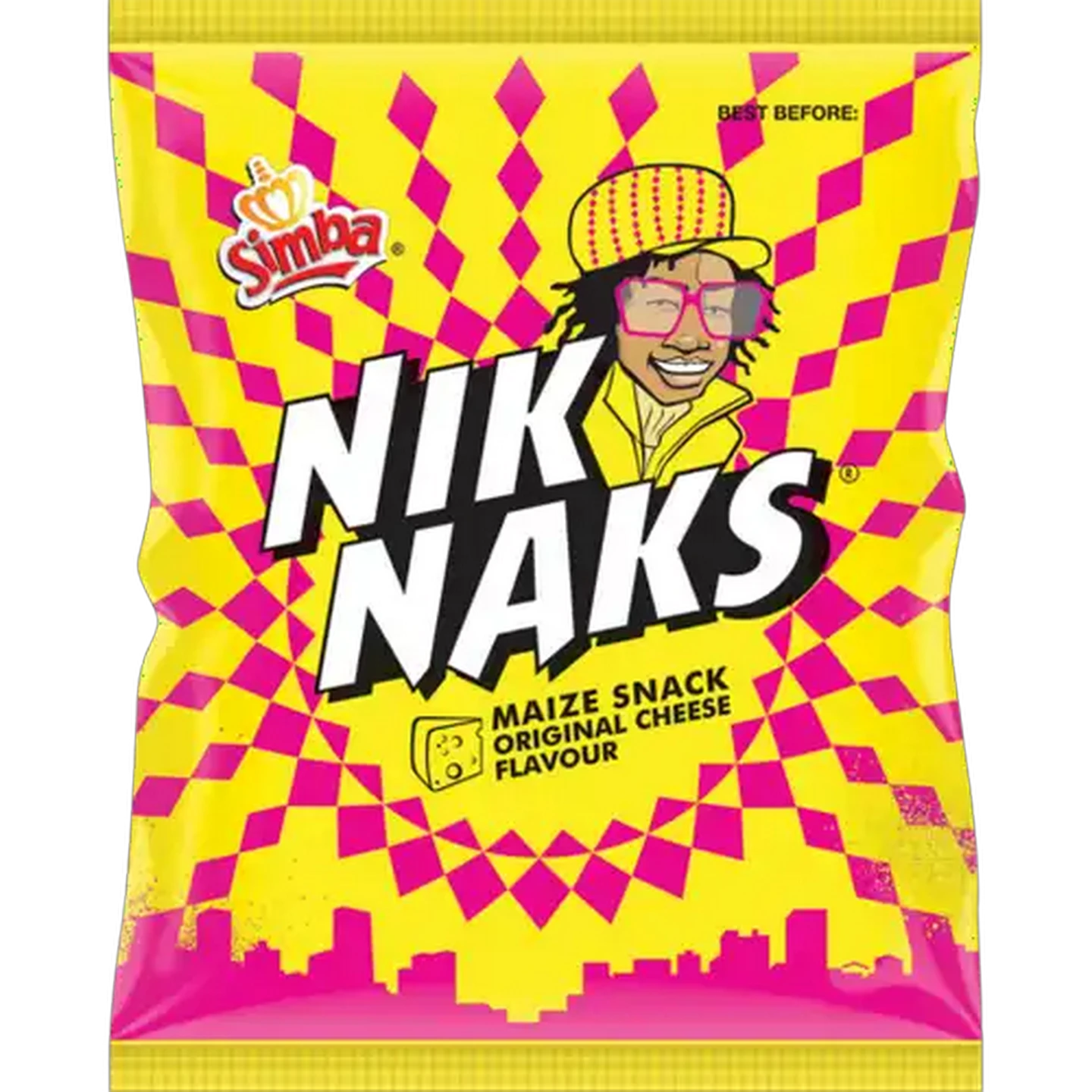 Image of NikNaks Cheese Flavoured Maize Snack 55g