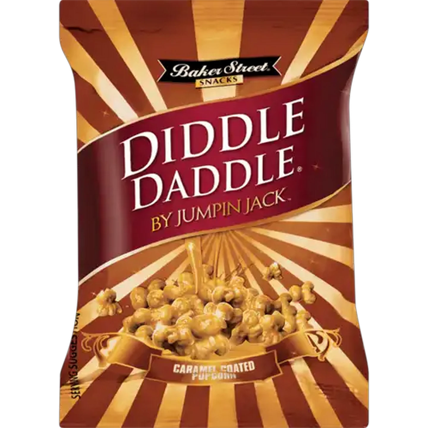 Image of Diddle Daddle Caramel Coated Popcorn 45g