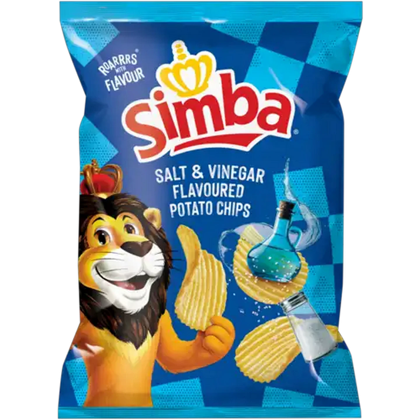 Image of Simba Salt & Vinegar Flavoured Potato Chips 120g