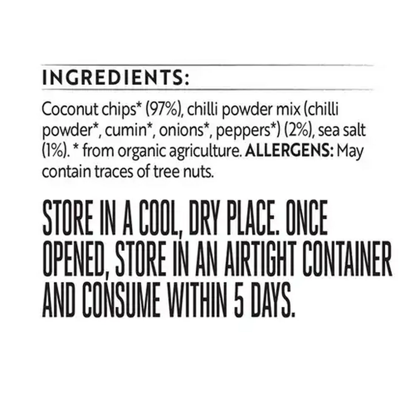Image of Simple Truth Organic Smoked Chilli Coconut Chips 40g