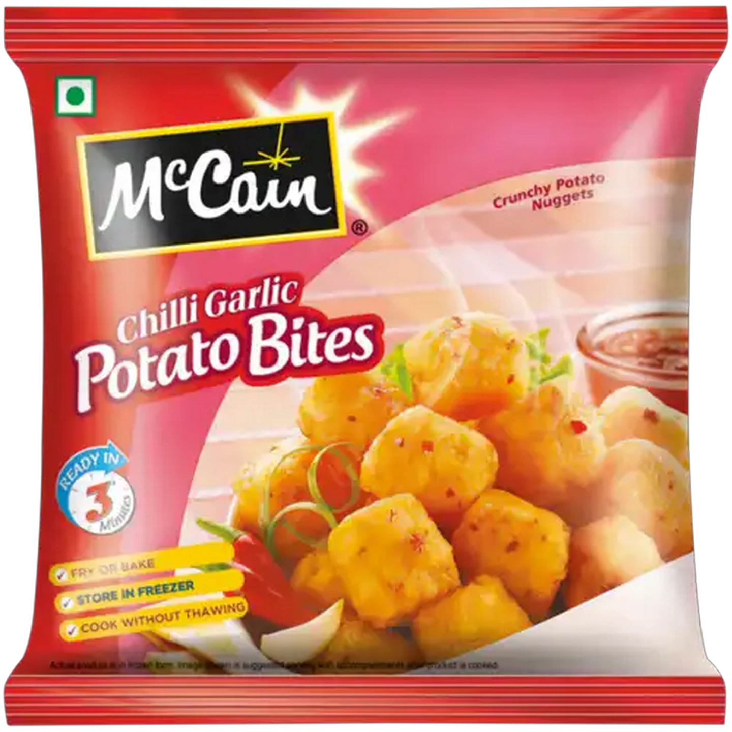 Image of McCain Frozen Chilli Garlic Potato Bites 420g