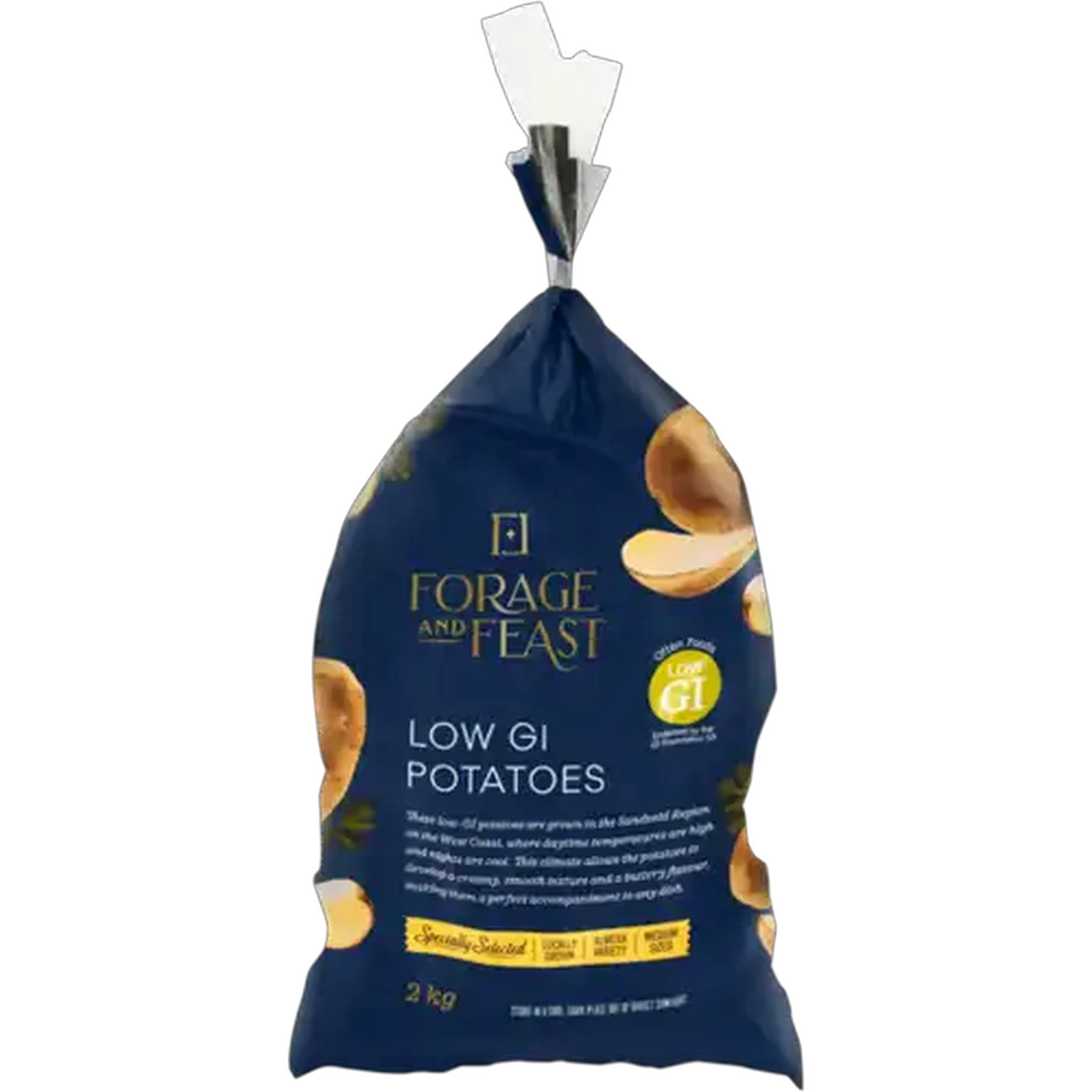 Image of Forage And Feast Low GI Potatoes 2kg