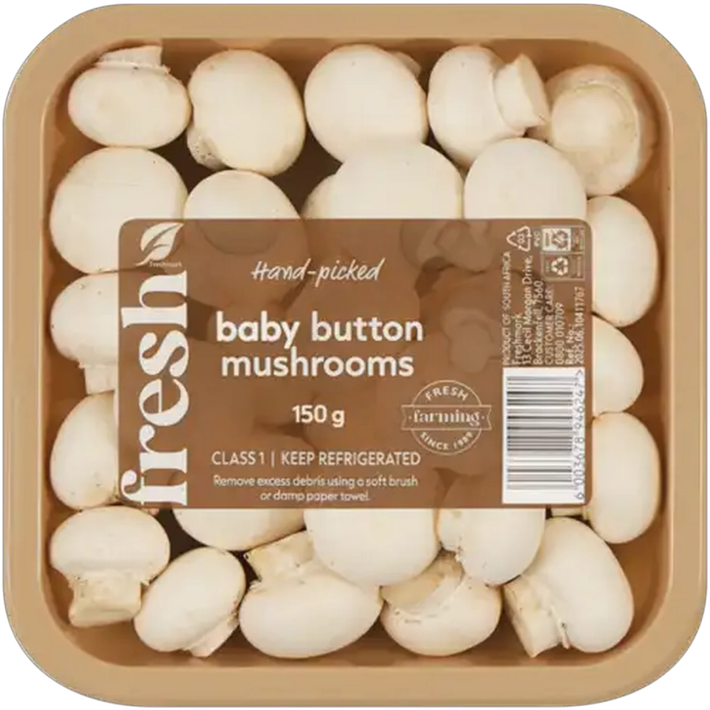 Image of Baby Button Mushrooms 150g