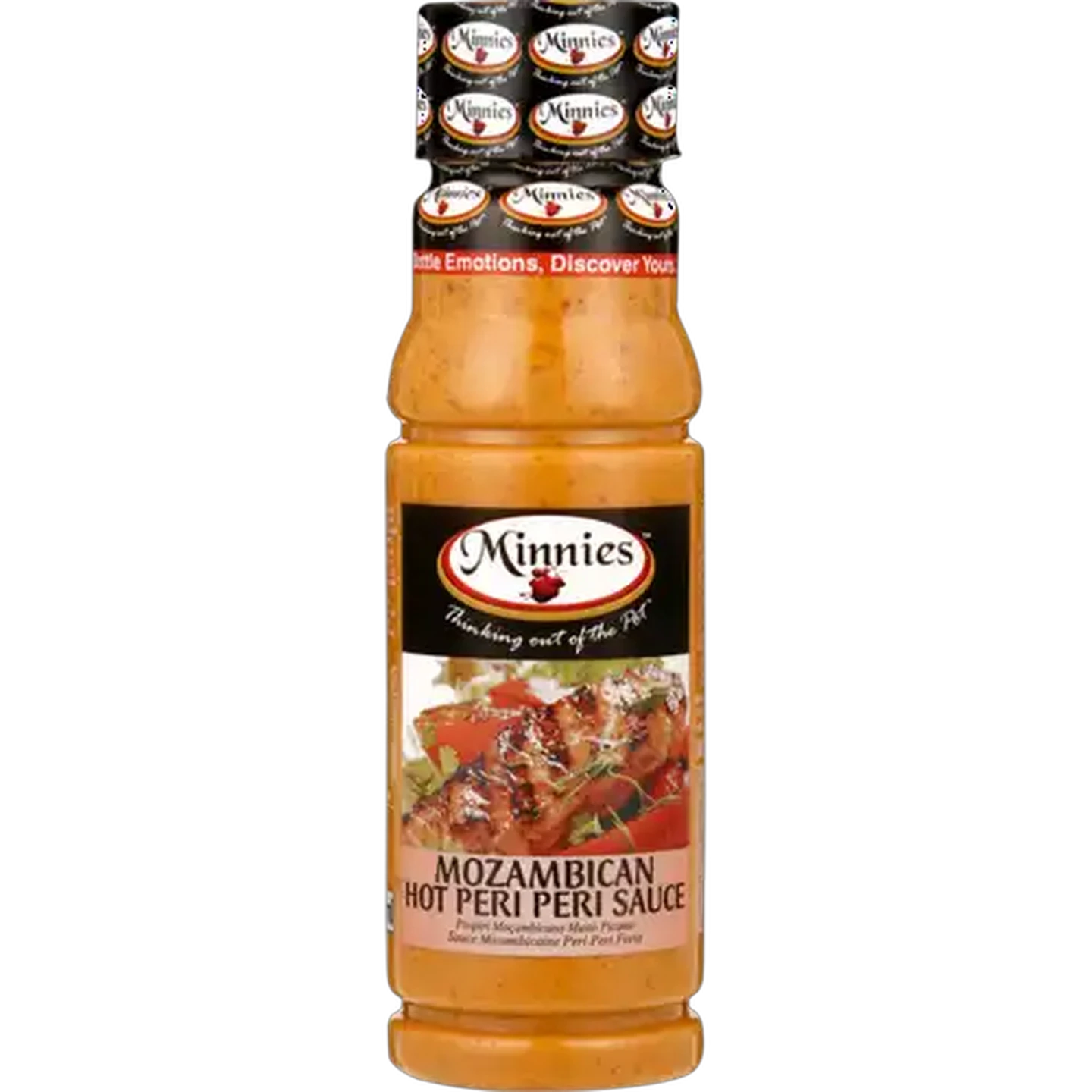 Image of Minnies Mozambican Hot Peri-Peri Sauce 250ml