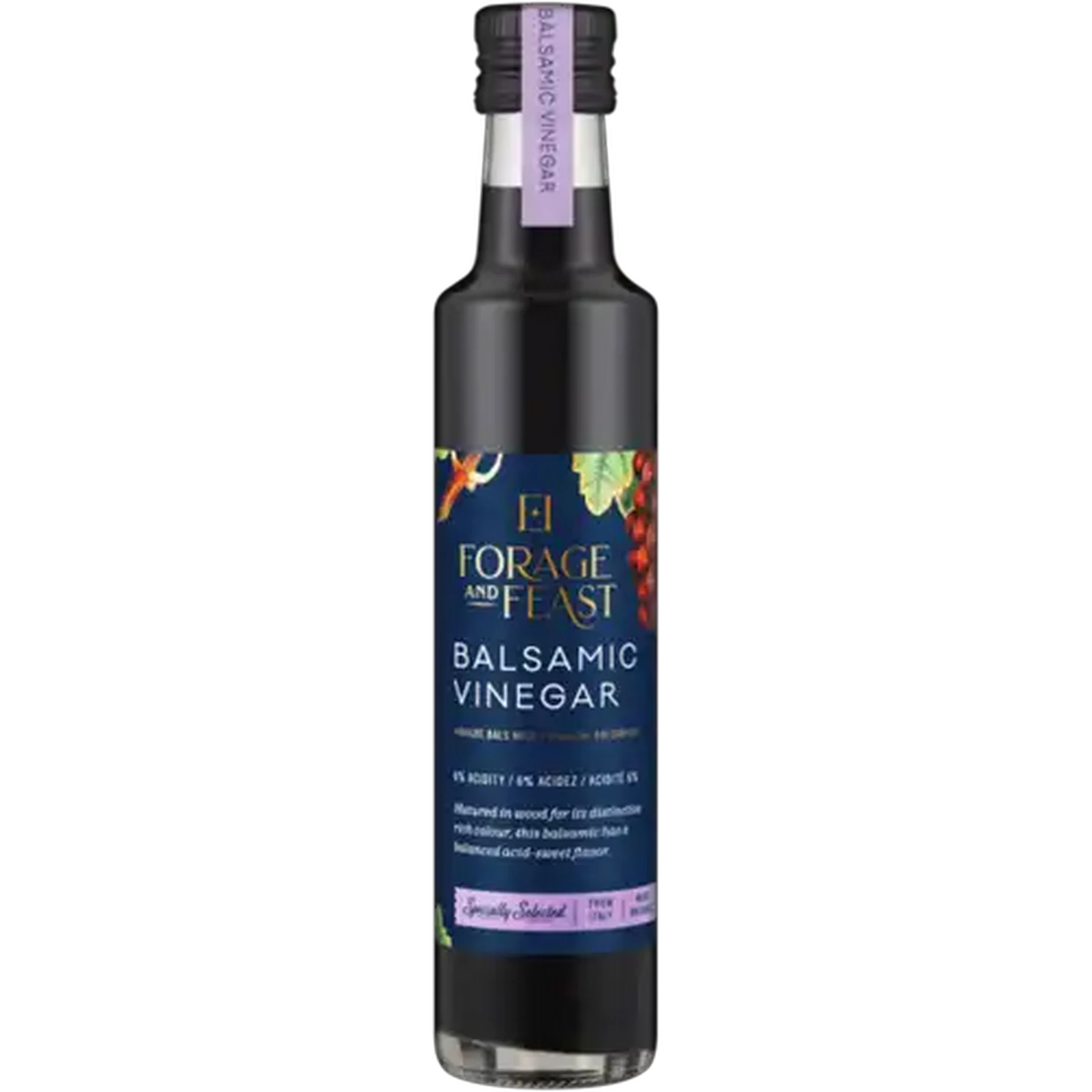 Image of Forage And Feast Balsamic Vinegar Bottle 250ml
