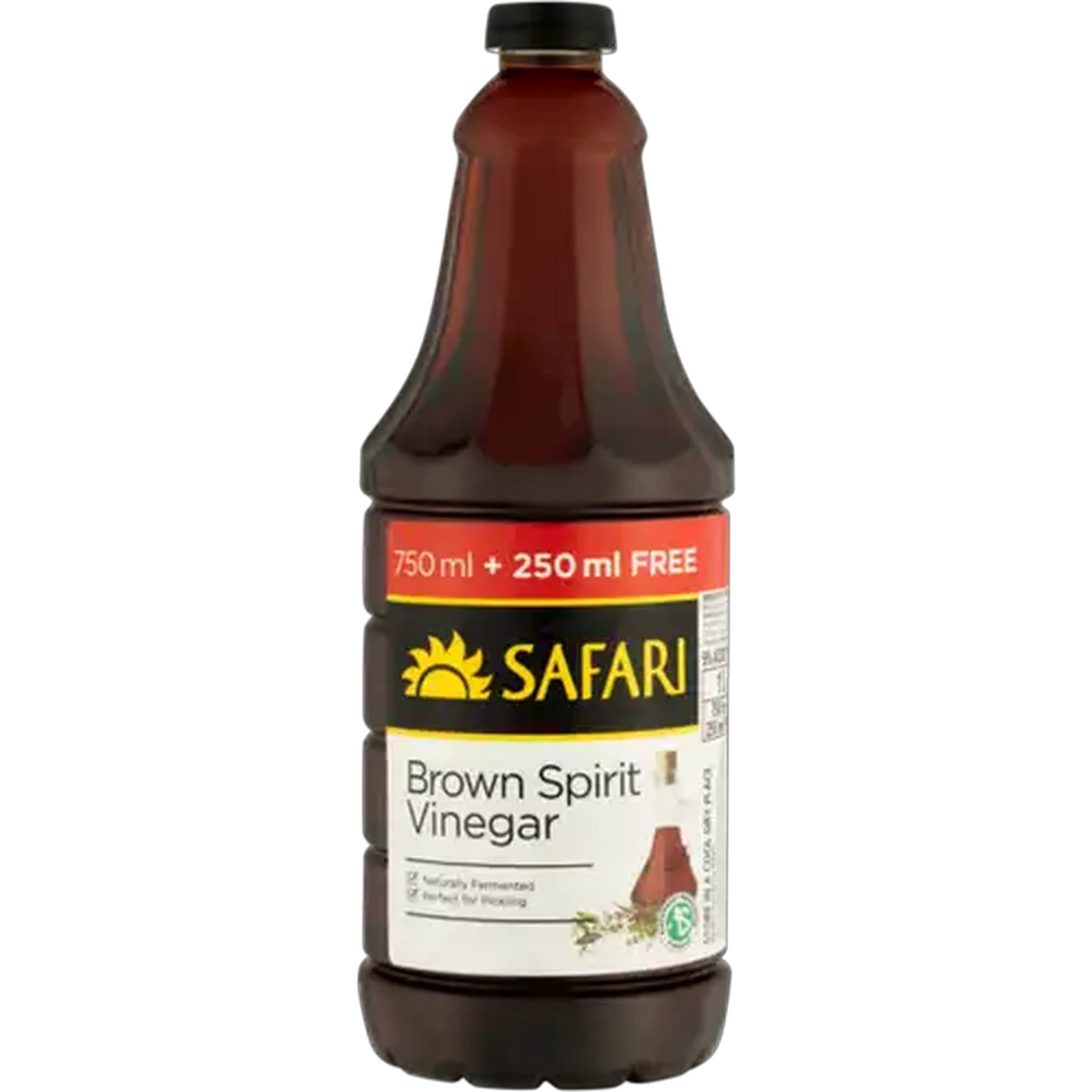 Image of SAFARI Brown Spirit Vinegar 750ml + 250ml