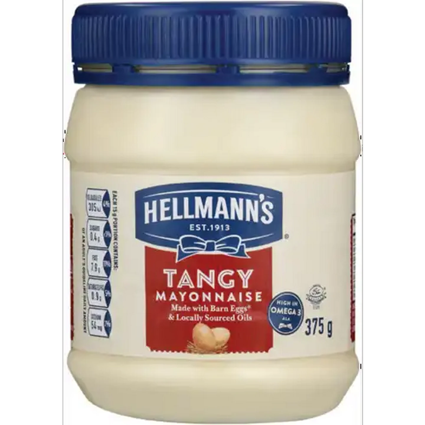 Image of Hellmann's Tangy Mayonnaise 375g