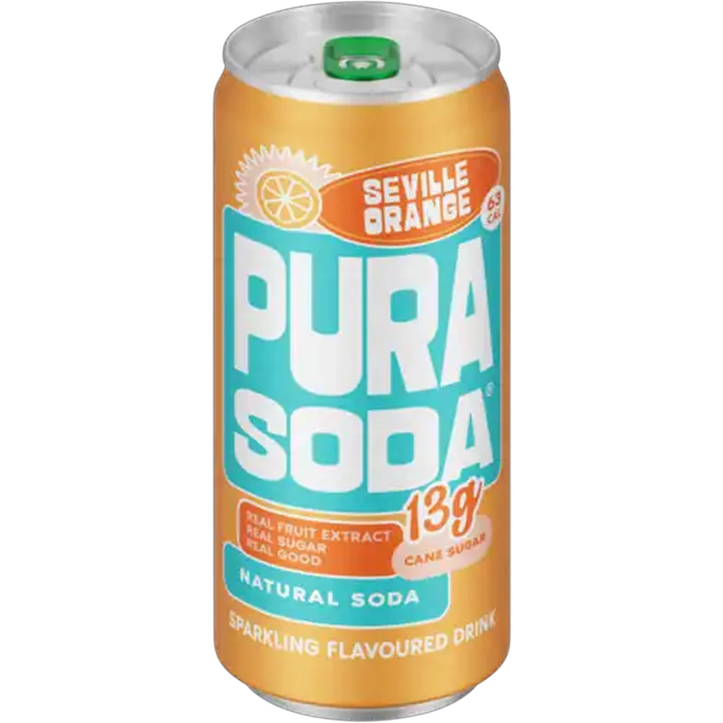 Image of PURA Soda Seville Orange Sparkling Flavoured Drink 300ml