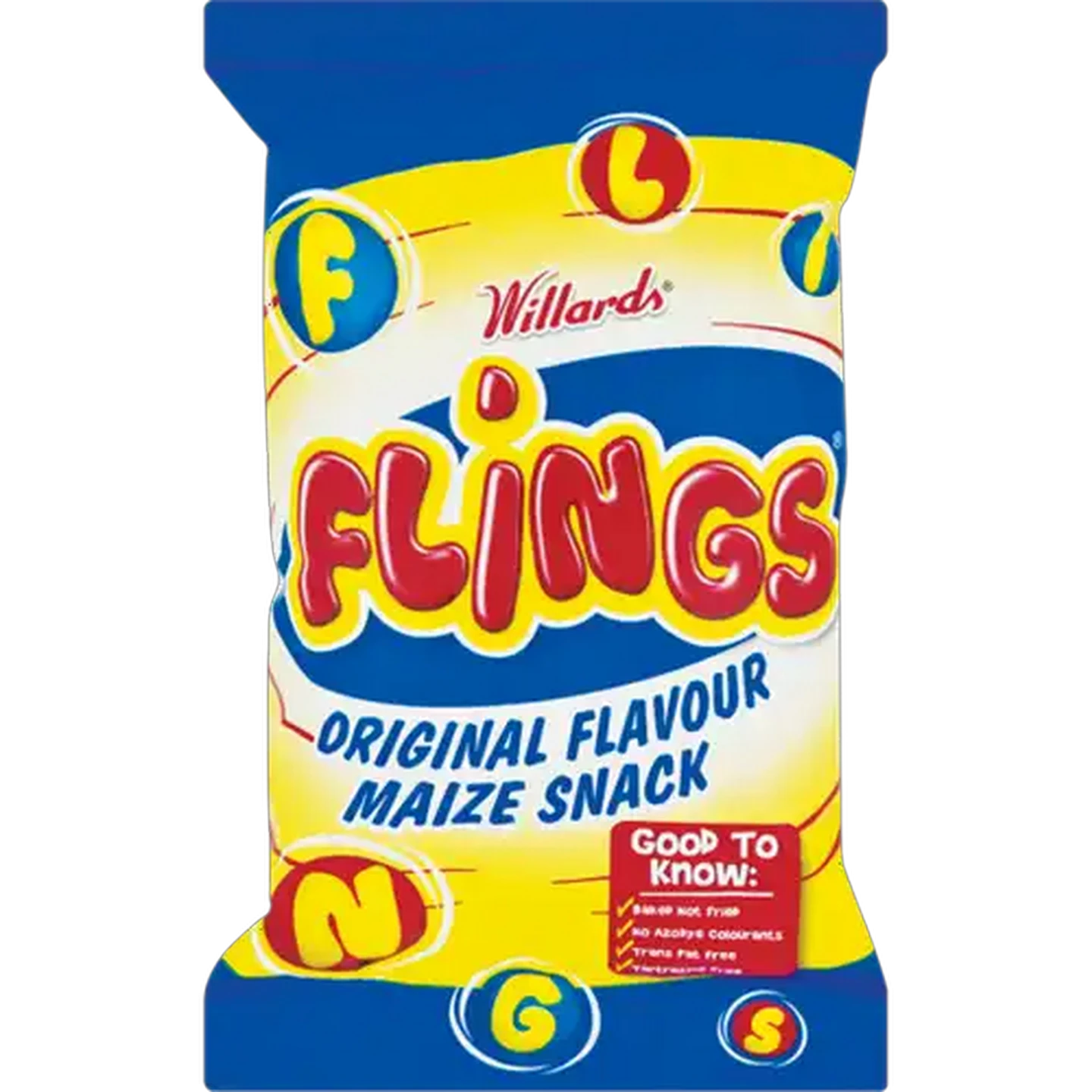 Image of Flings Original Flavour Maize Snack 12g