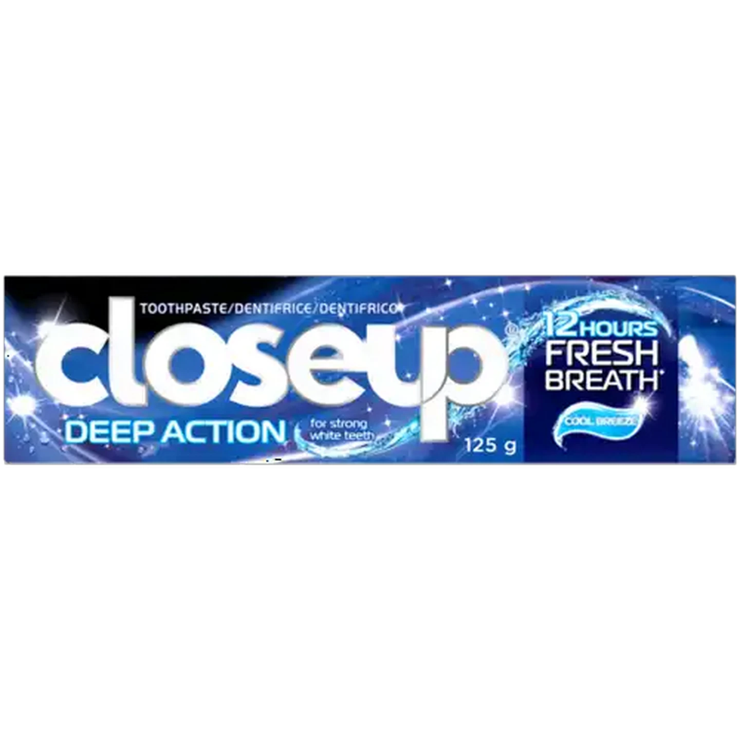 Image of Close Up Cool Breeze Deep Action Whitening Toothpaste 125g