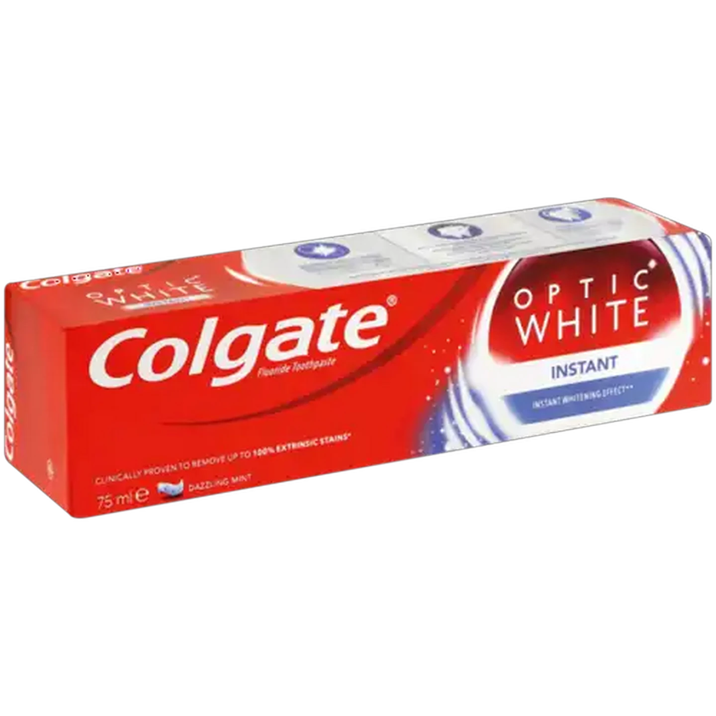 Image of Colgate Optic White Instant Whitening Toothpaste 75ml