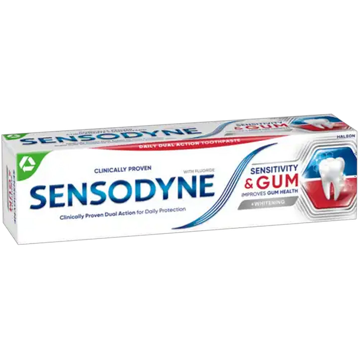 Image of Sensodyne Sensitivity & Gum Whitening Fluoride Toothpaste 75ml